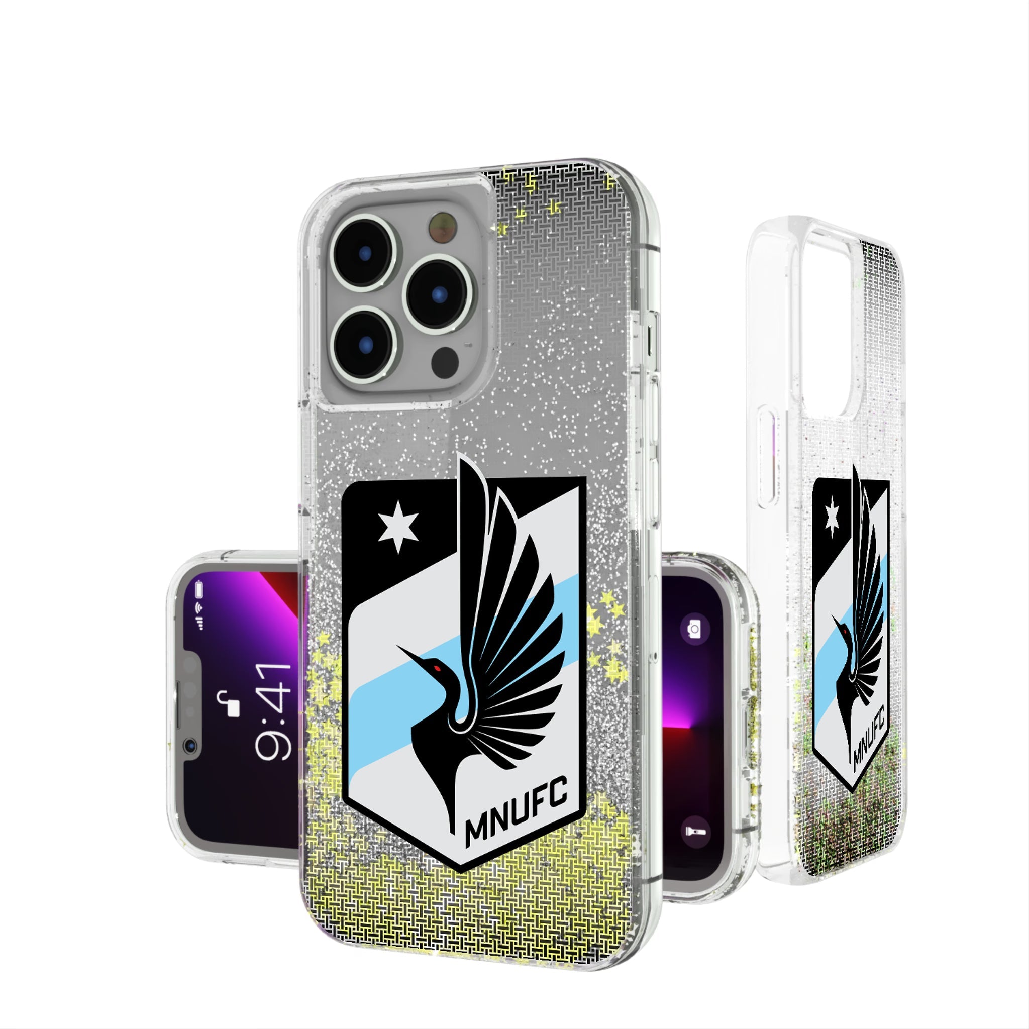 Minnesota United FC   Linen Glitter Phone Case 4