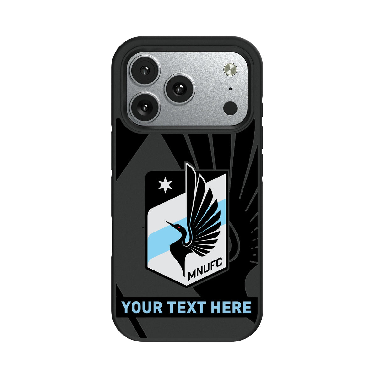 Minnesota United FC Personalized Tilt Bump Phone Case for Apple iPhone 11