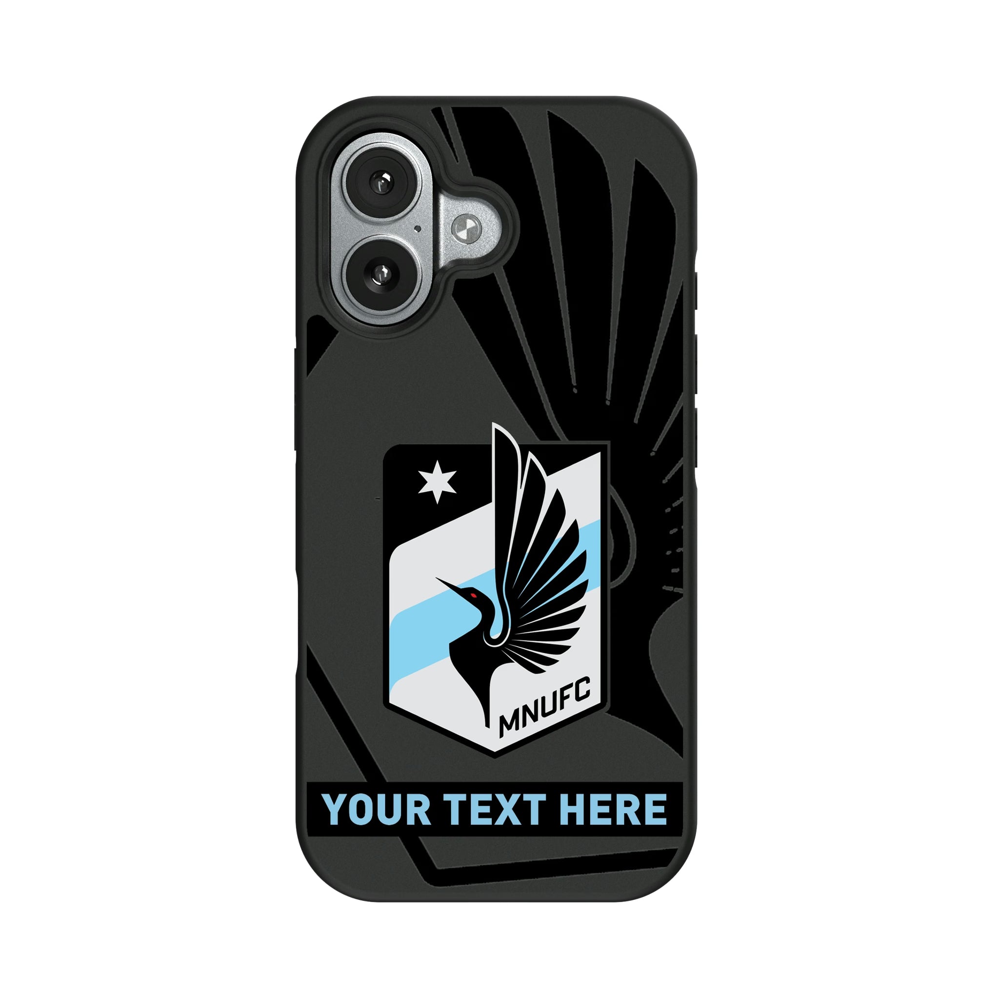 Minnesota United FC Personalized Tilt Bump Phone Case for Apple iPhone 9