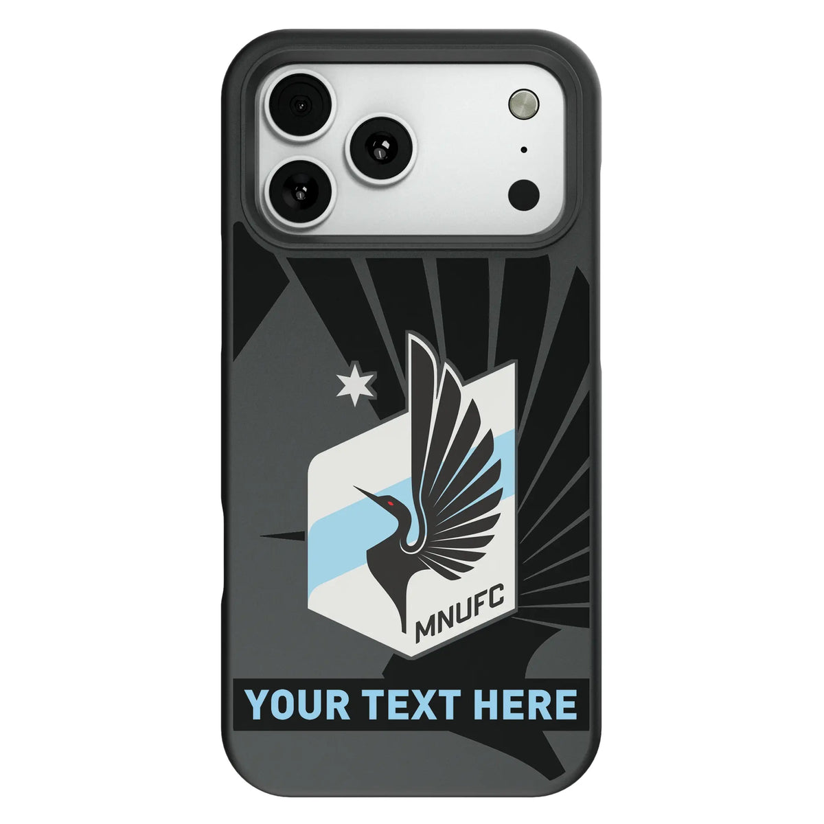 Minnesota United FC Personalized Tilt Bump Phone Case for Apple iPhone 12