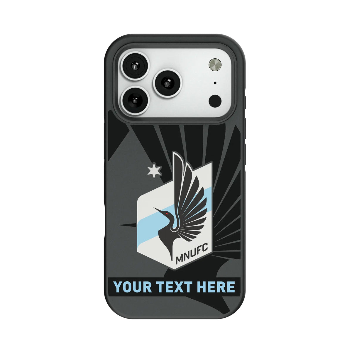 Minnesota United FC Personalized Tilt Bump Phone Case for Apple iPhone 13