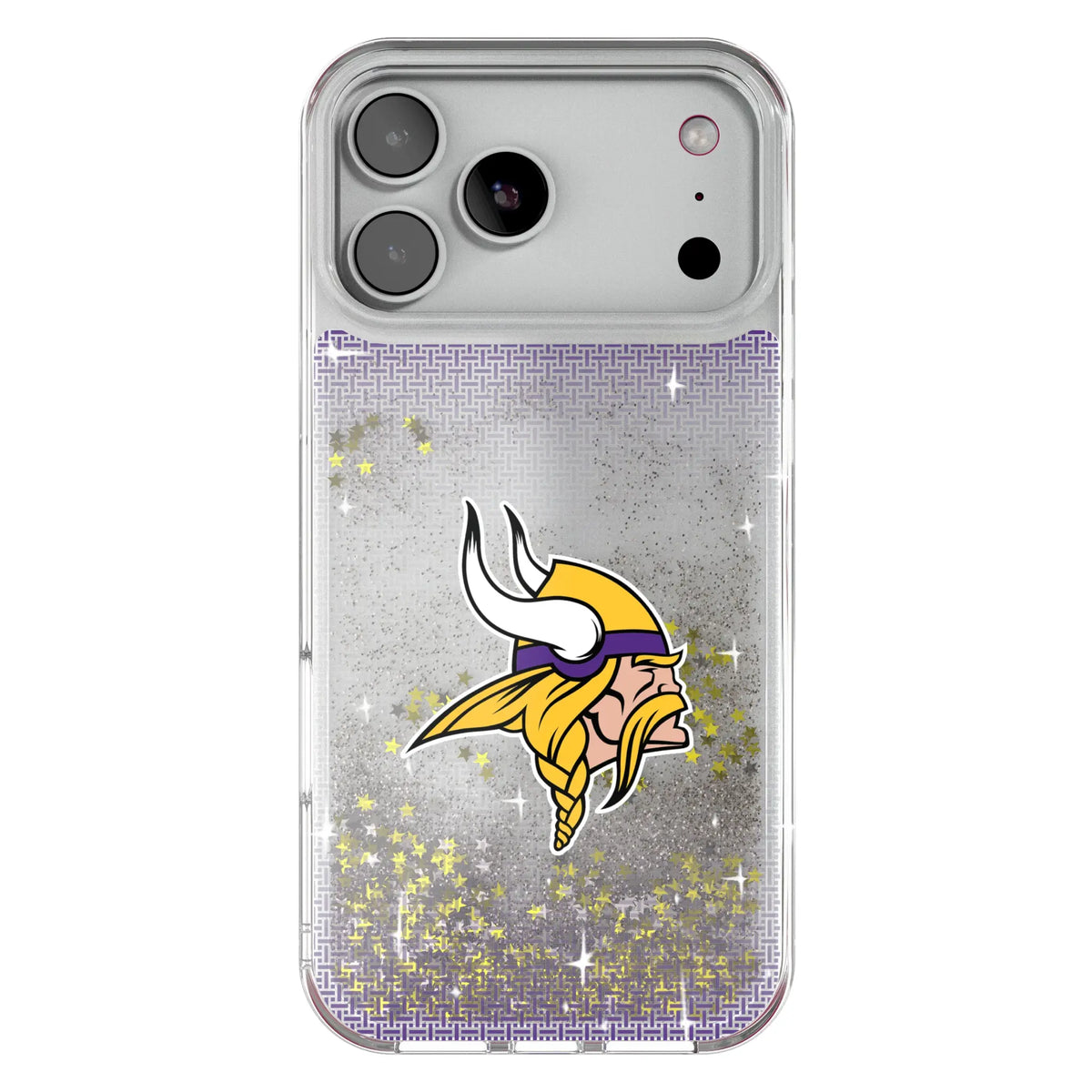 Minnesota Vikings Linen Glitter Phone Case 19