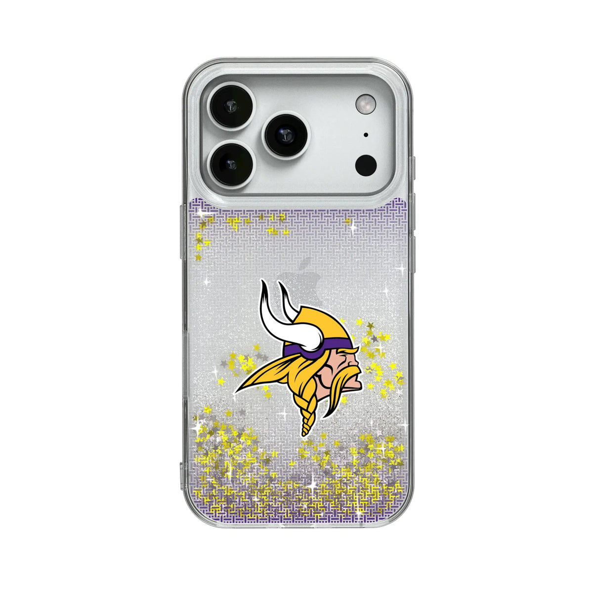 Minnesota Vikings Linen Glitter Phone Case 18