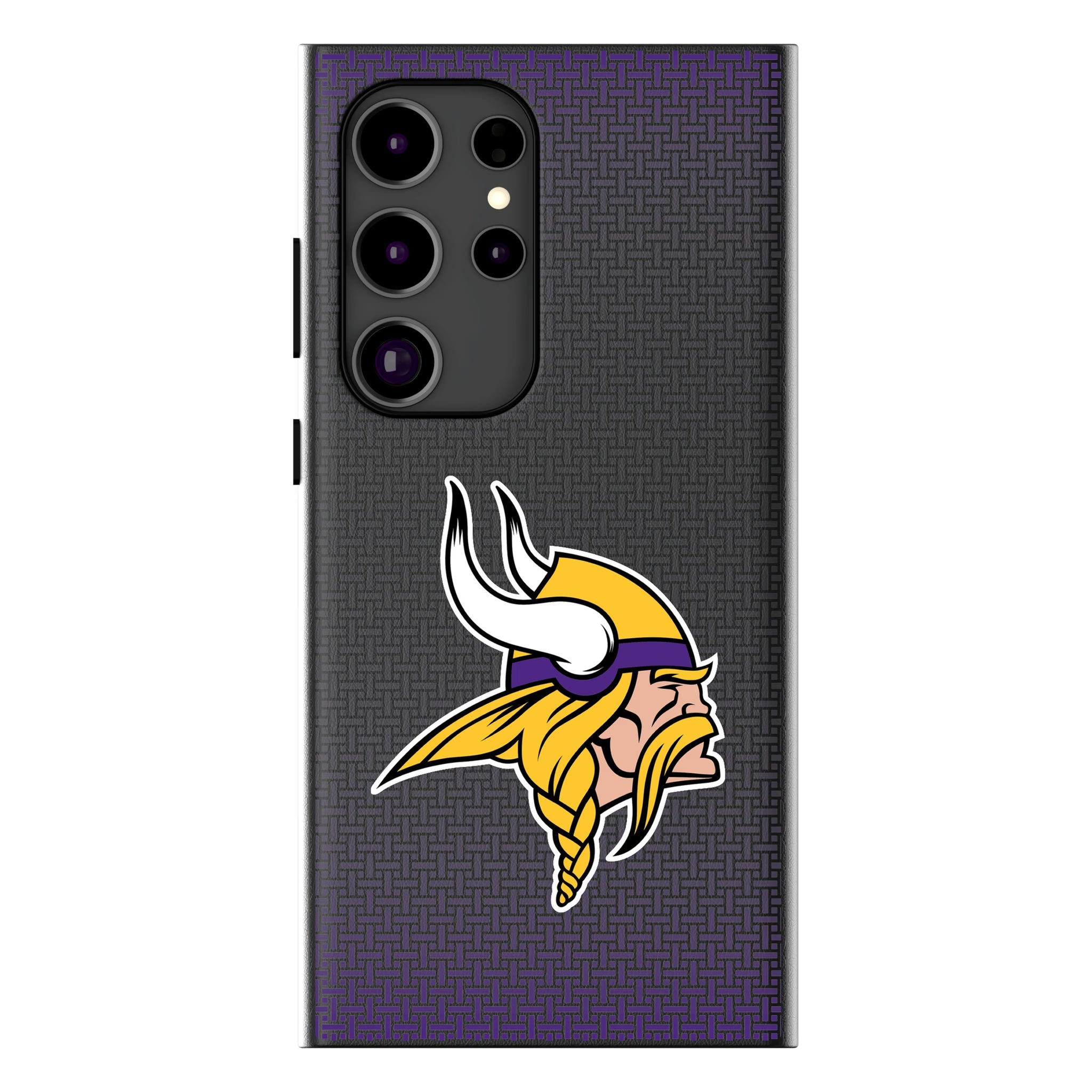Minnesota Vikings Linen MagSafe Compatible Phone Case for Samsung Galaxy 18