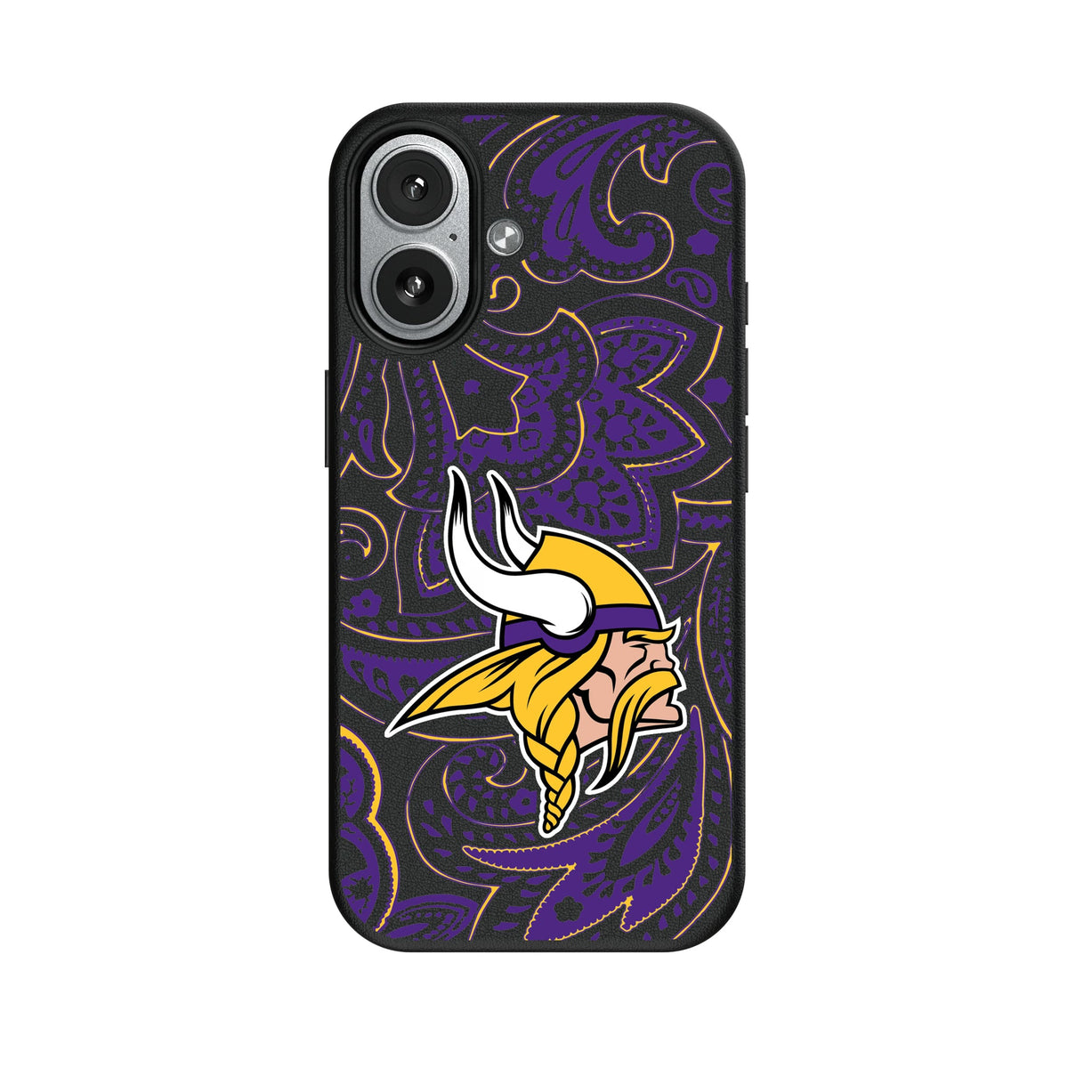 Minnesota Vikings Paisley MagSafe Compatible Phone Case for Apple iPhone 6