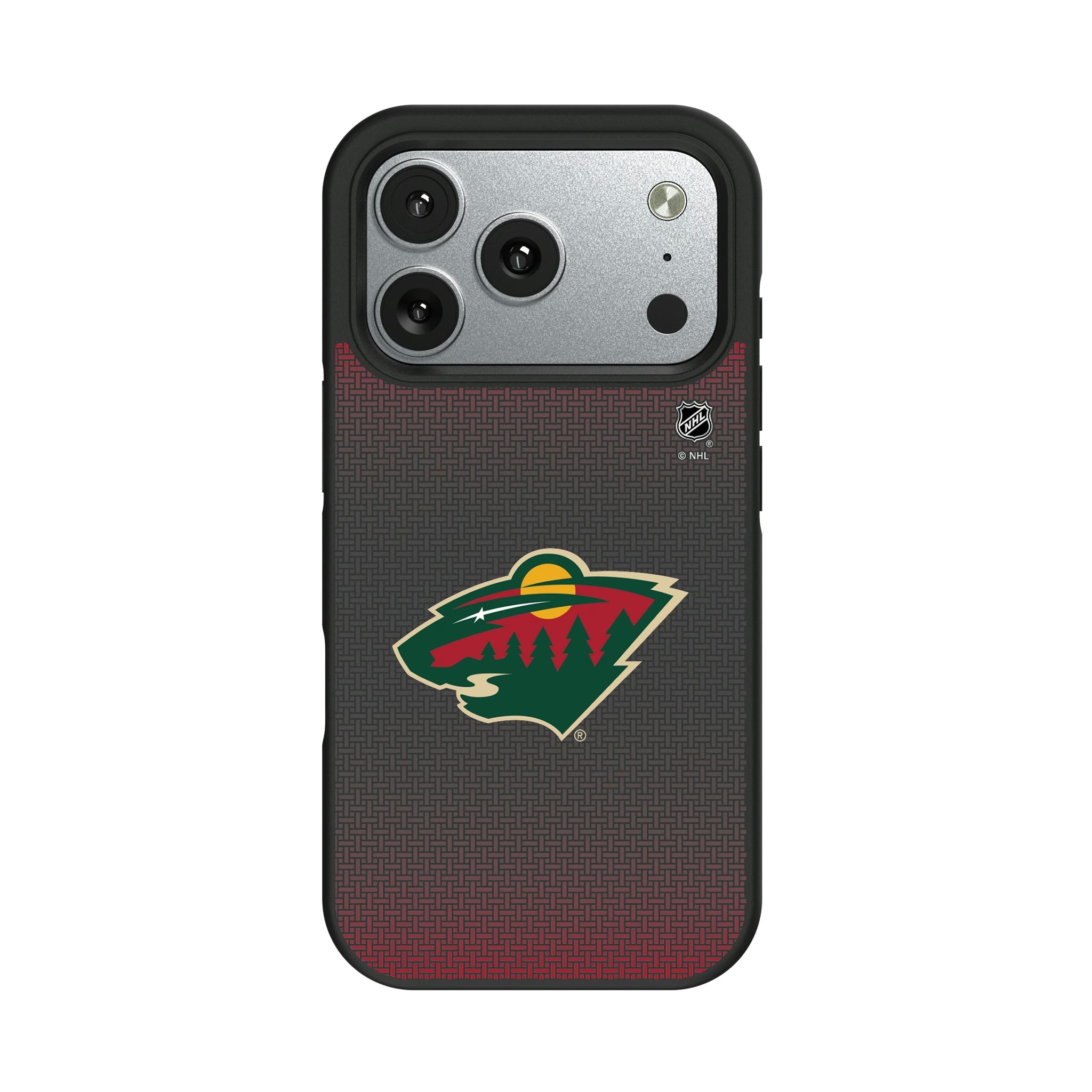 Minnesota Wild Linen Bump Phone Case 10