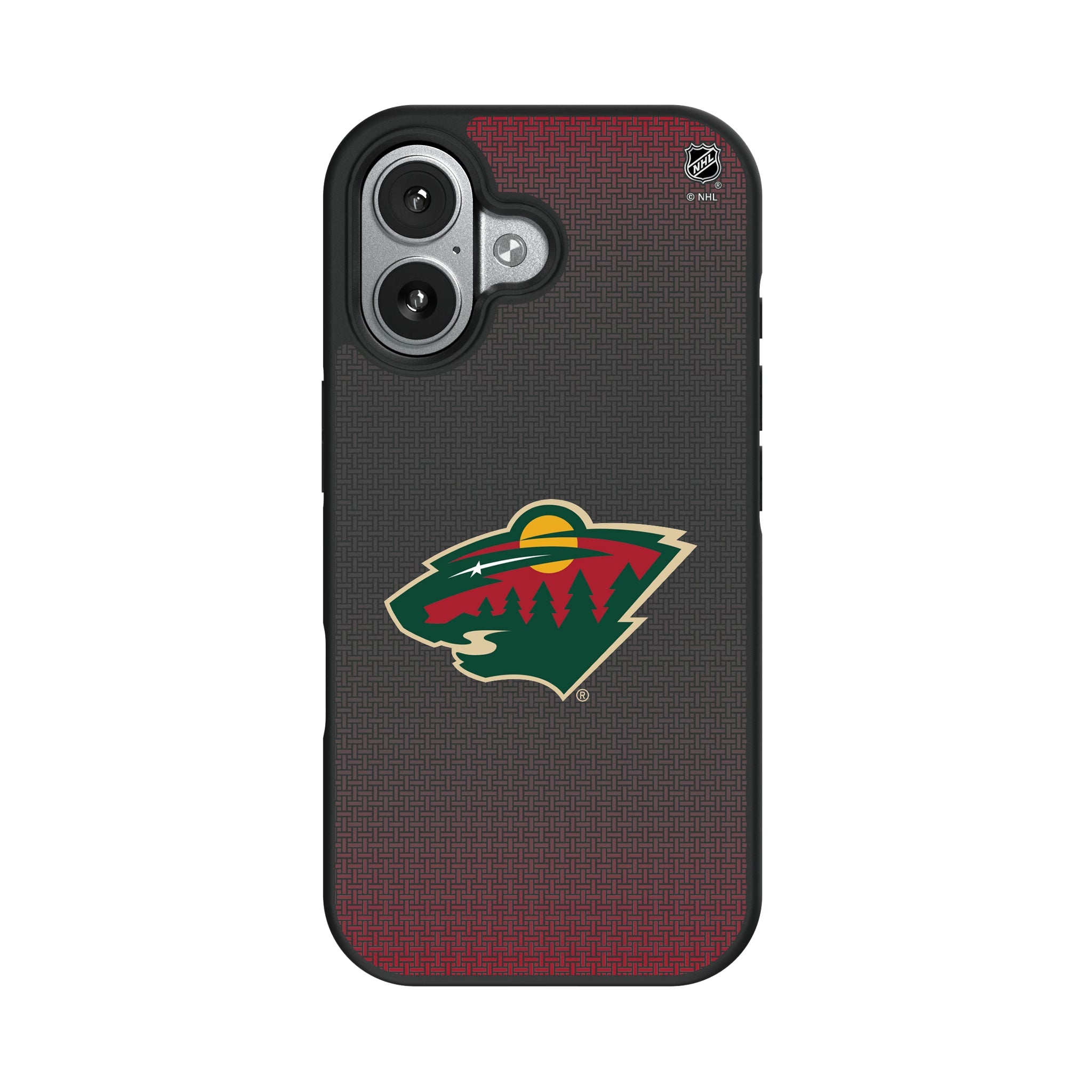 Minnesota Wild Linen Bump Phone Case 8