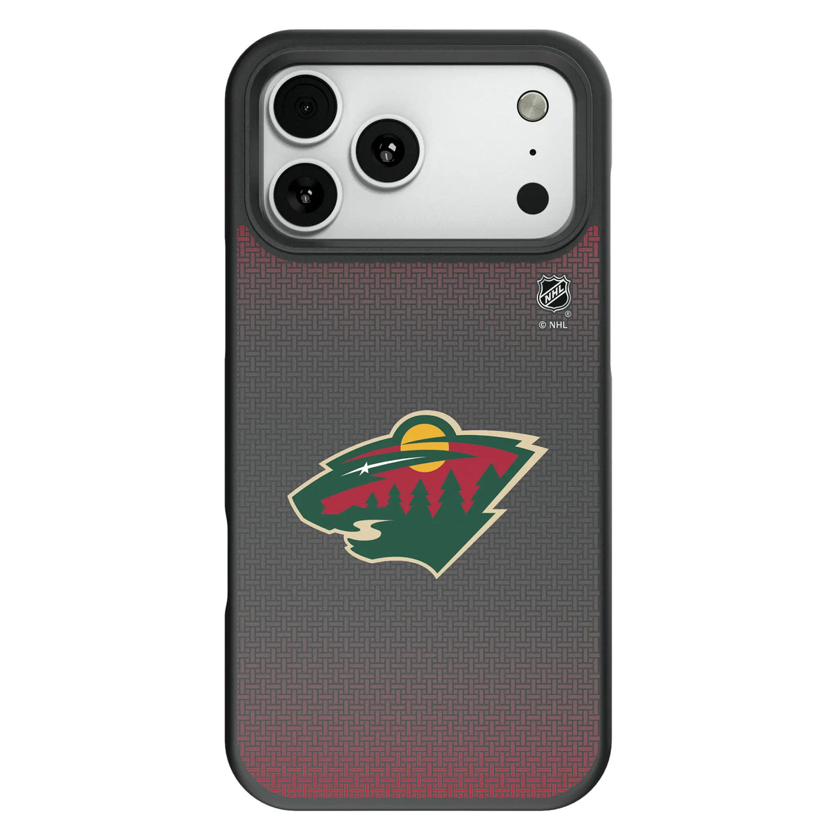 Minnesota Wild Linen Bump Phone Case 12