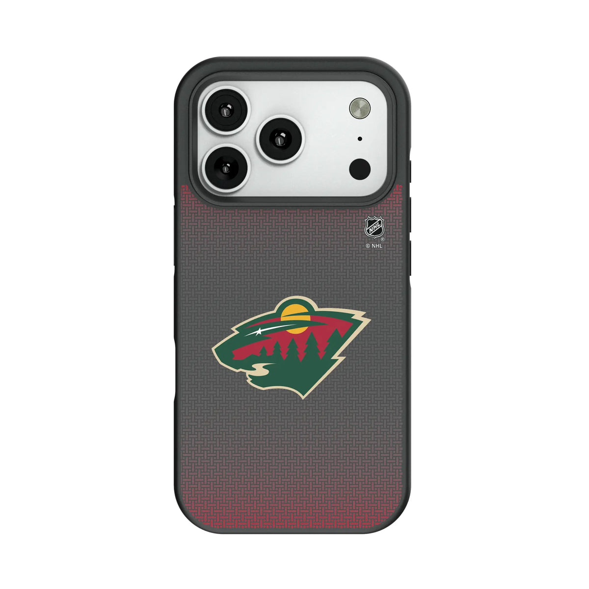 Minnesota Wild Linen Bump Phone Case 11