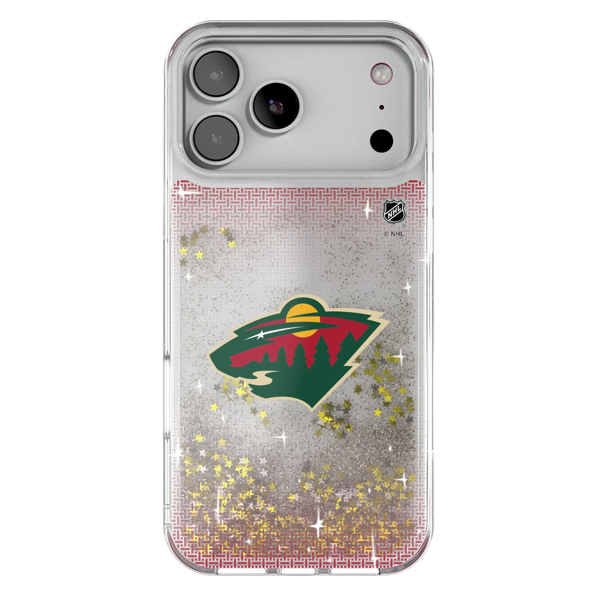 Minnesota Wild Linen Glitter Phone Case 19