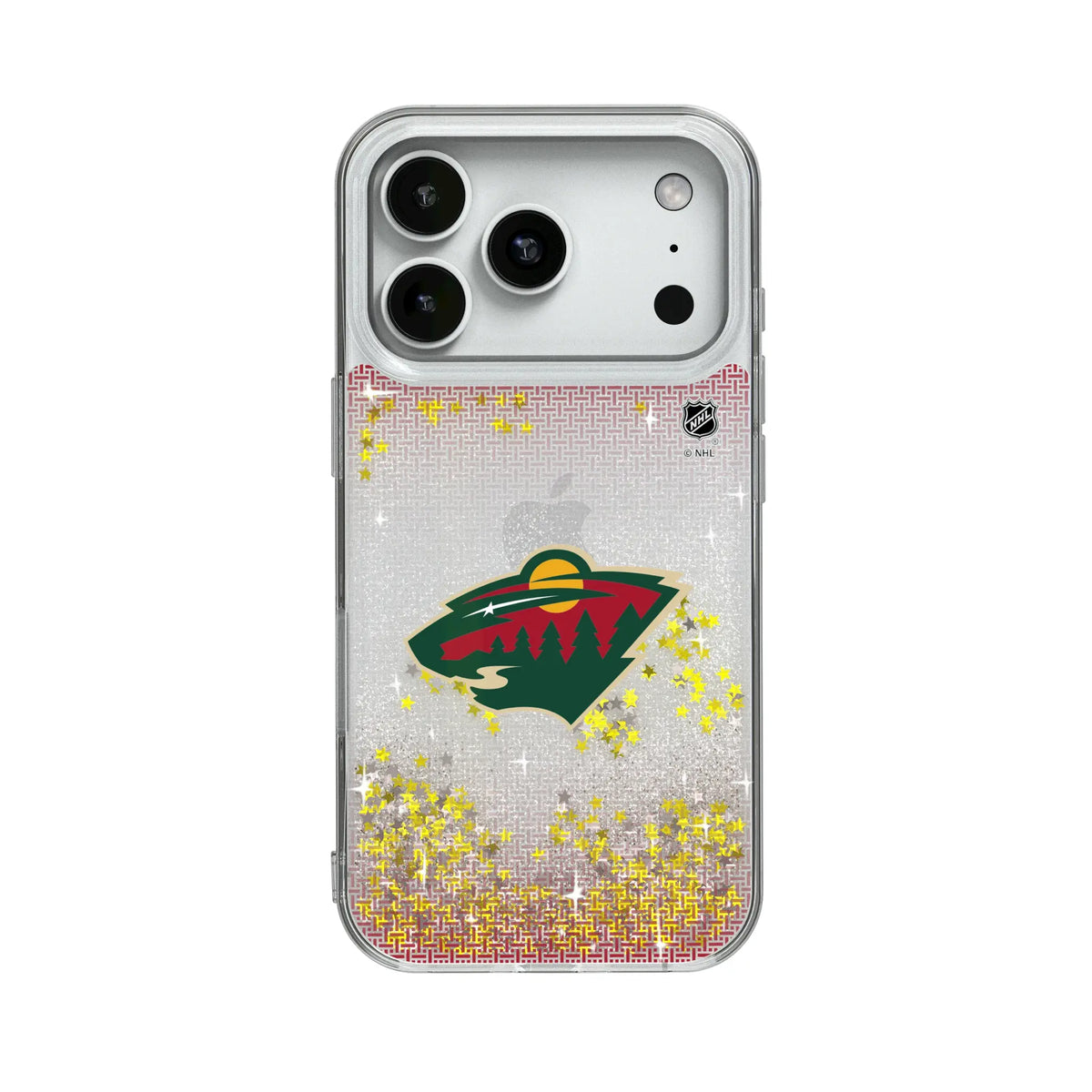 Minnesota Wild Linen Glitter Phone Case 18