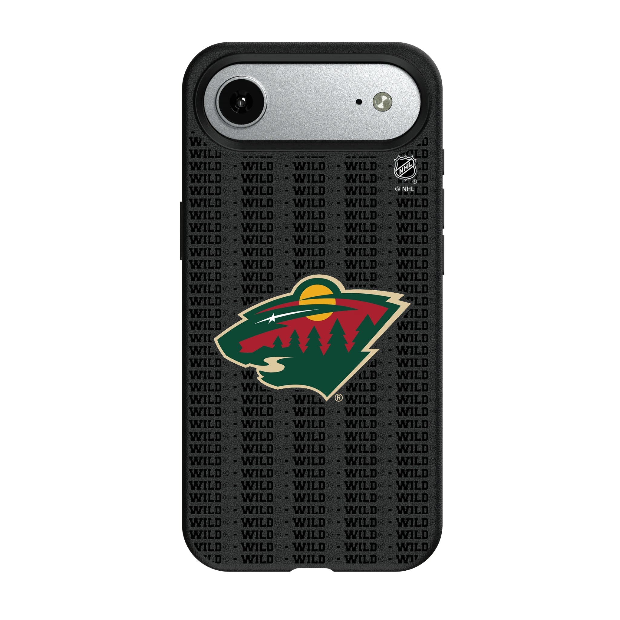 Minnesota Wild Text Backdrop MagSafe Compatible Phone Case for Apple iPhone 8