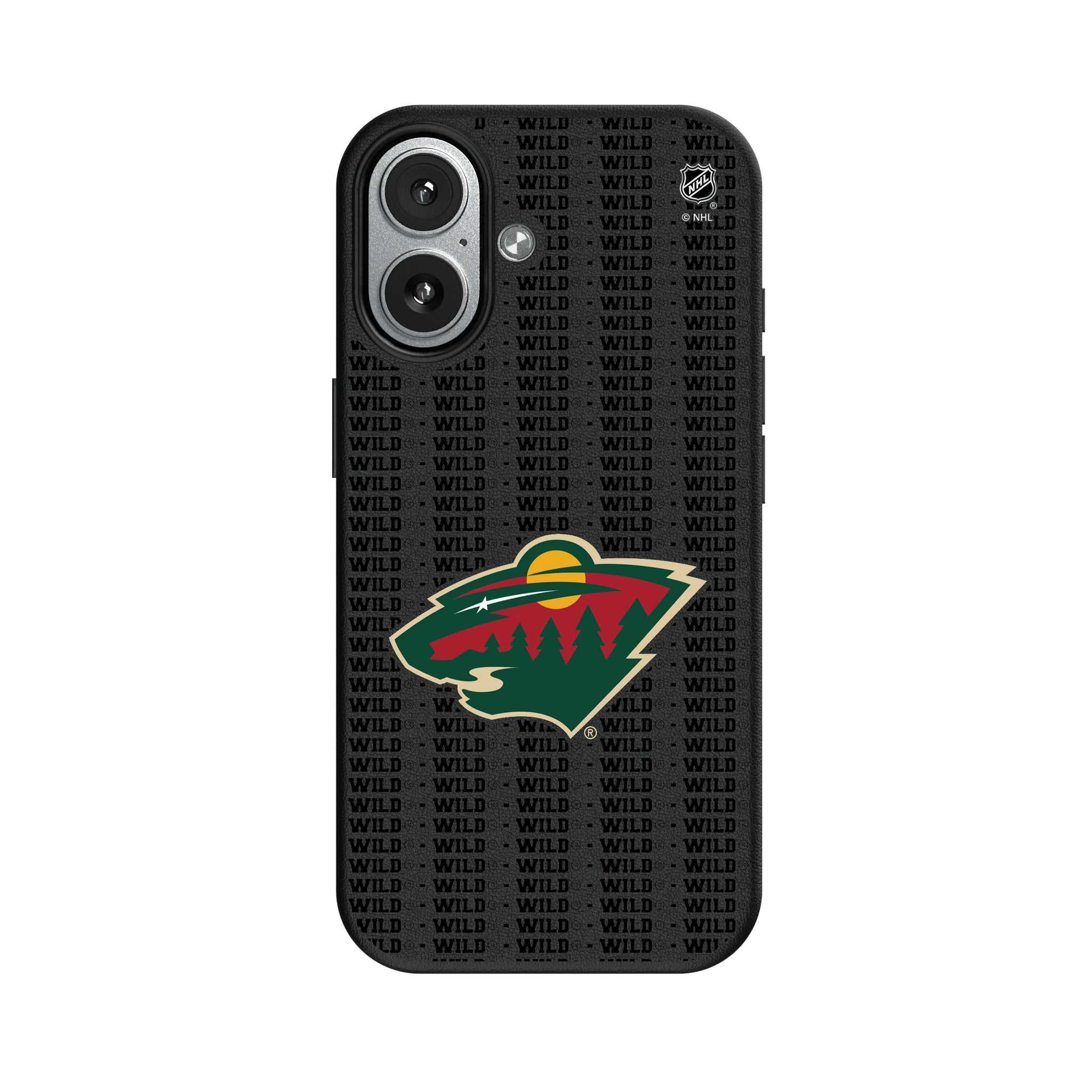 Minnesota Wild Text Backdrop MagSafe Compatible Phone Case for Apple iPhone 7