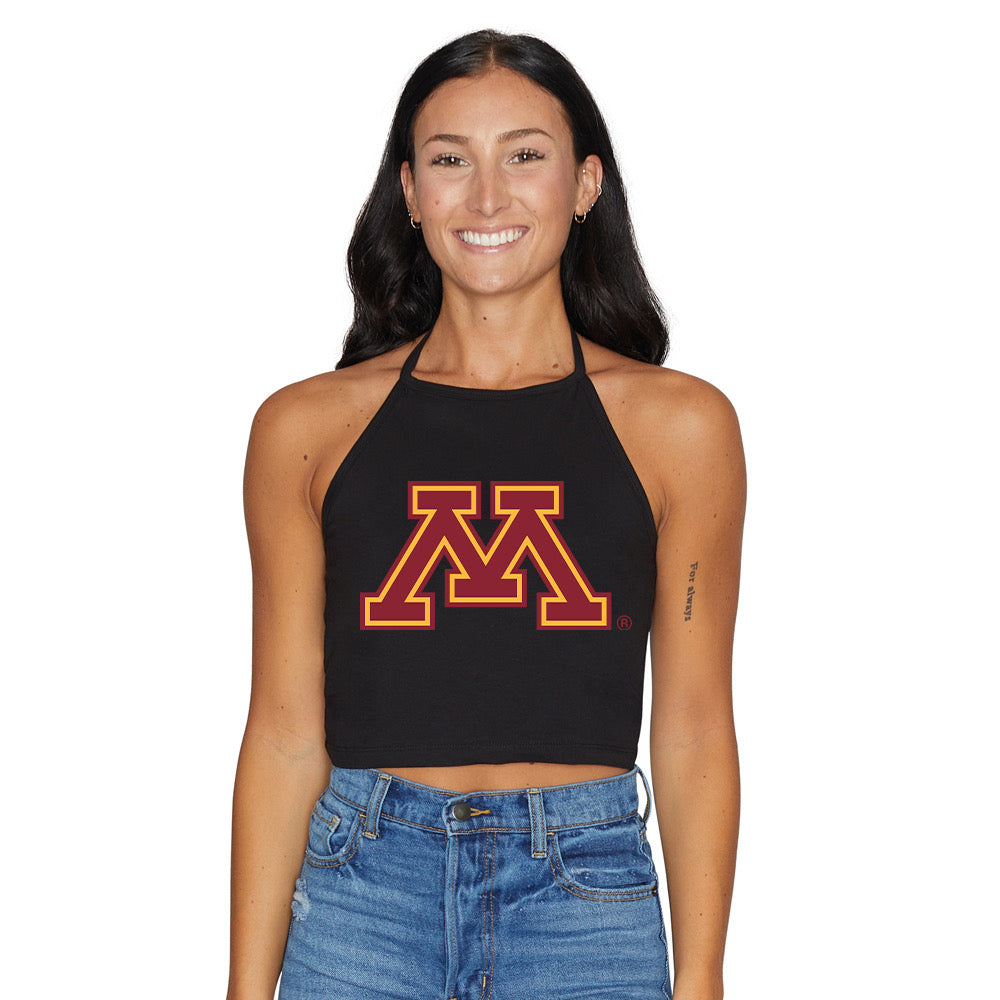 Minnesota Black Halter Top | lojobands