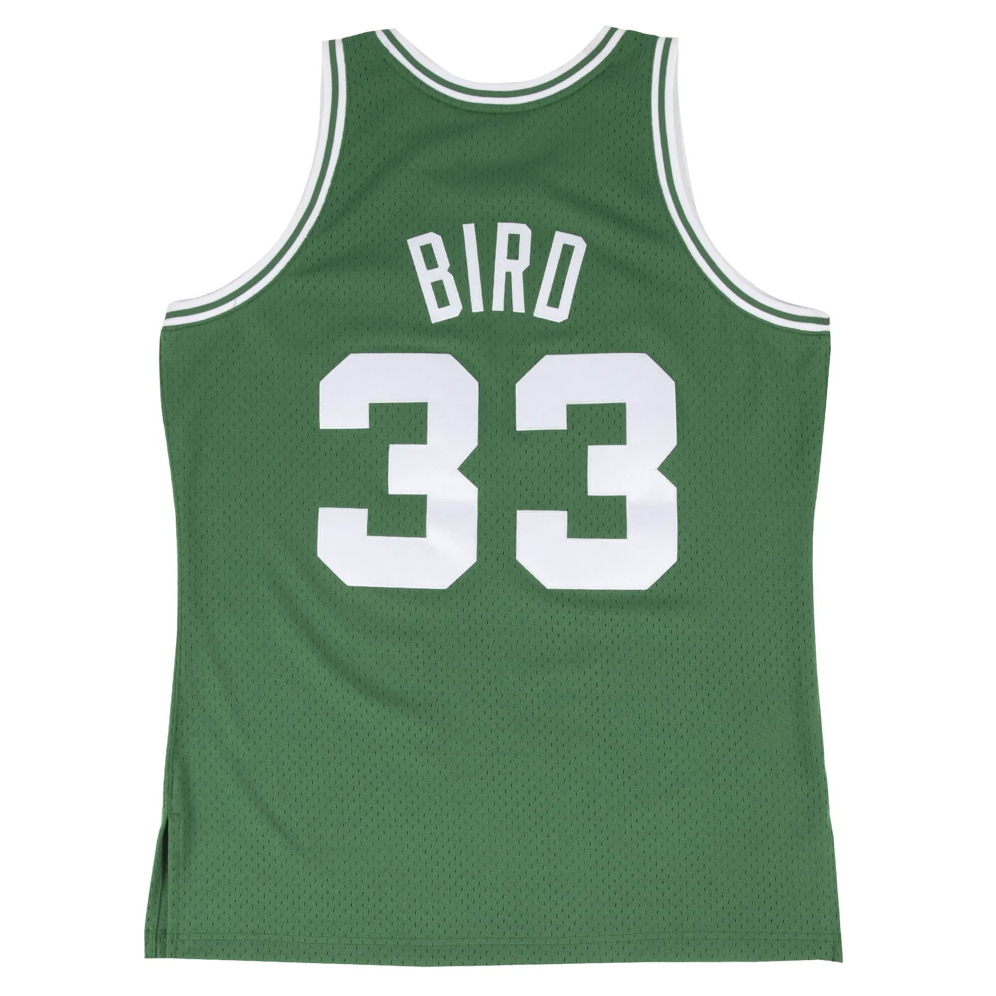 Boston Celtics - 85 Larry Bird Swingman Road Jersey 2