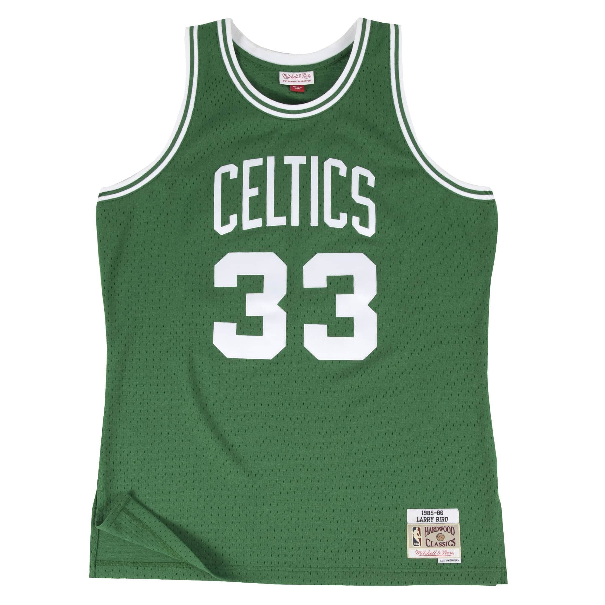 Boston Celtics - 85 Larry Bird Swingman Road Jersey 1