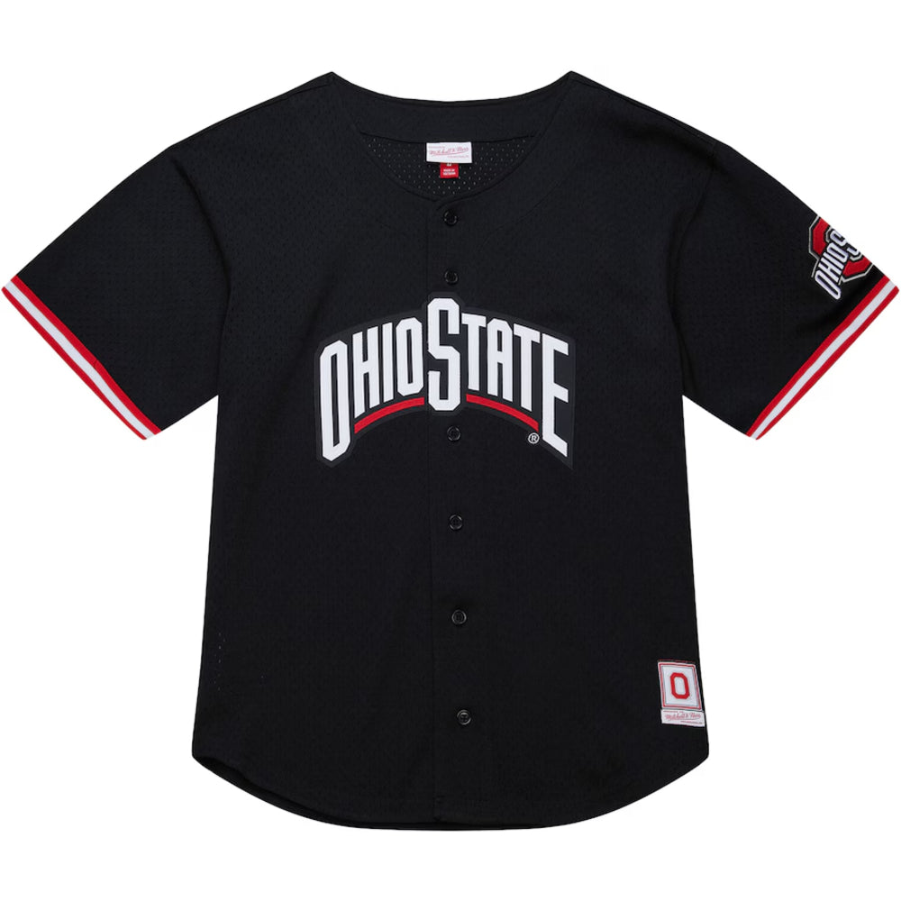 Ohio State Buckeyes - NCAA On The Clock Full-Button Fashion Jersey 5