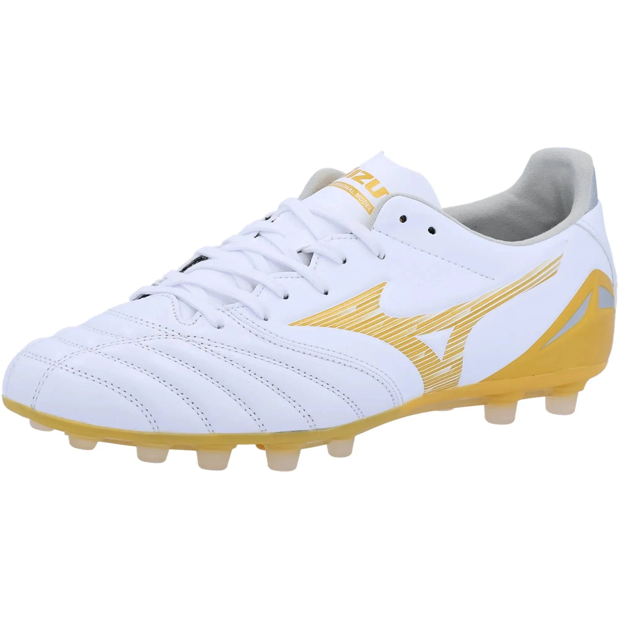 Mizuno Morelia Neo IV Pro Artificial Grass Soccer Cleats - Bright Gold Pack (SP26) 3