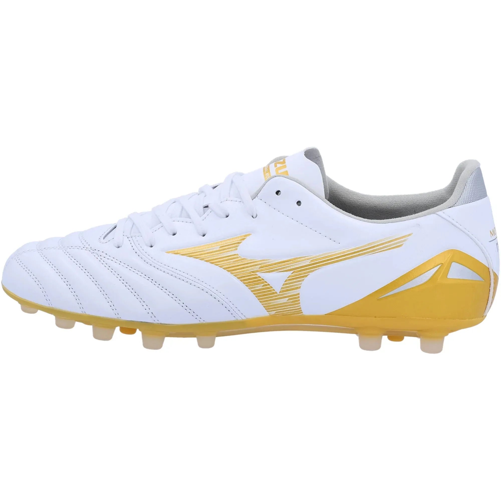 Mizuno Morelia Neo IV Pro Artificial Grass Soccer Cleats - Bright Gold Pack (SP26) 1