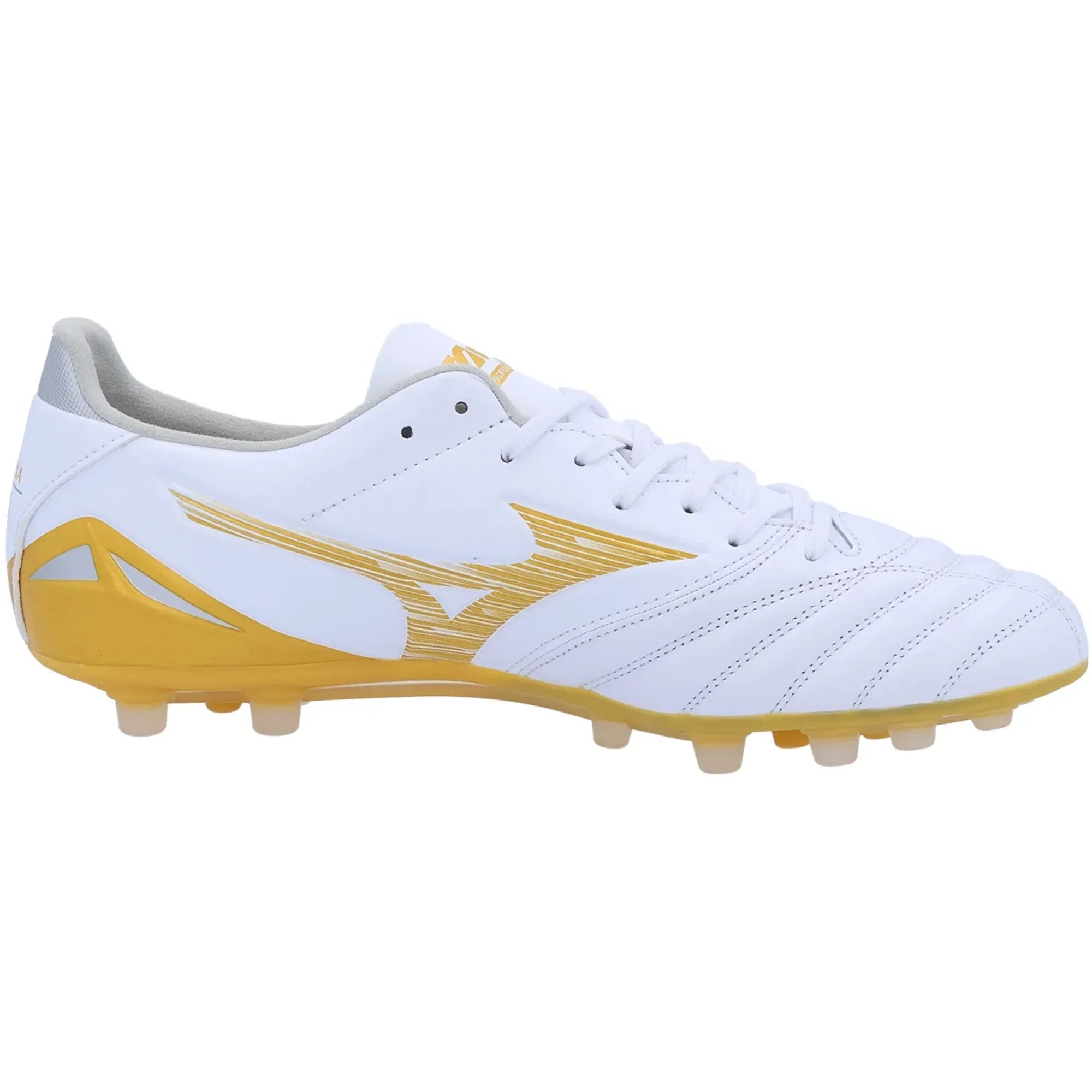 Mizuno Morelia Neo IV Pro Artificial Grass Soccer Cleats - Bright Gold Pack (SP26) 2