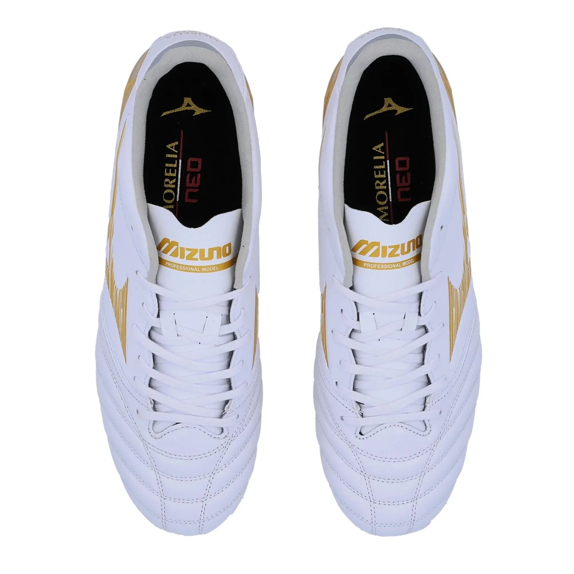 Mizuno Morelia Neo IV Pro Artificial Grass Soccer Cleats - Bright Gold Pack (SP26) 4