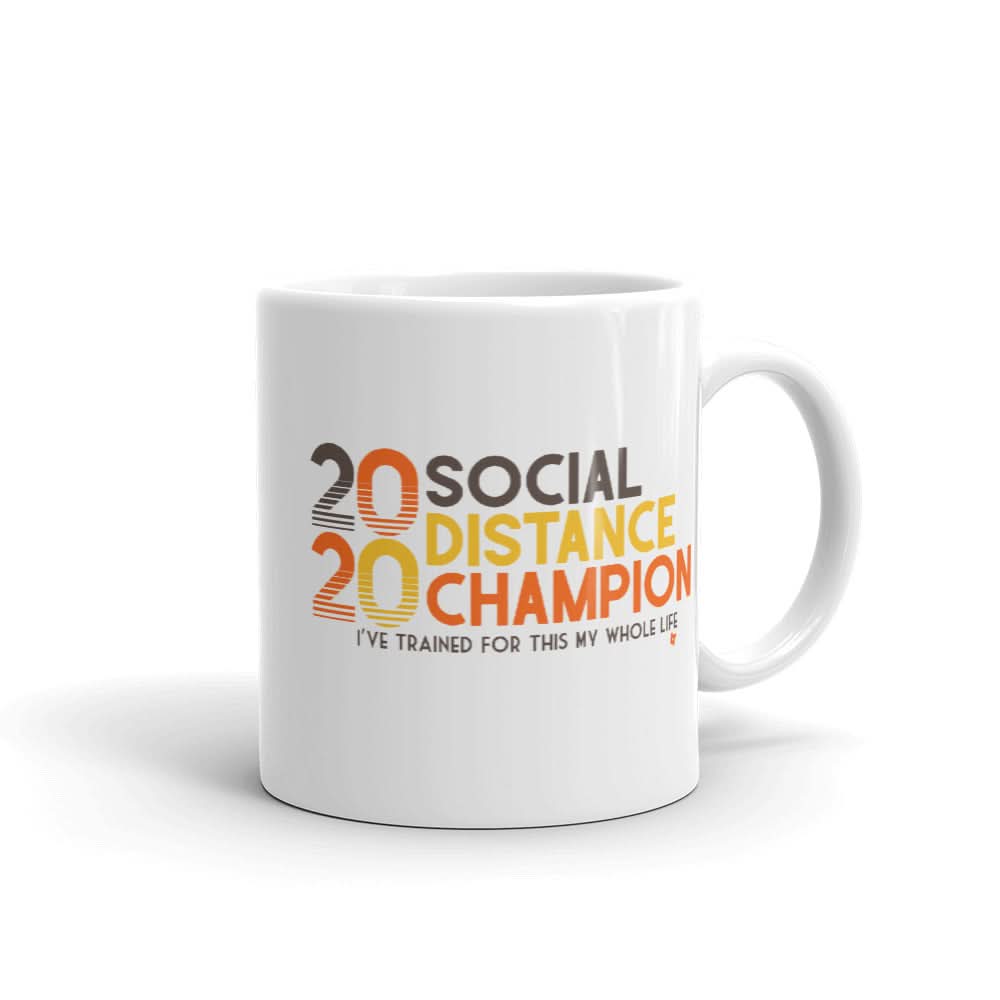 2020 Social Distancing Champion Mug 1