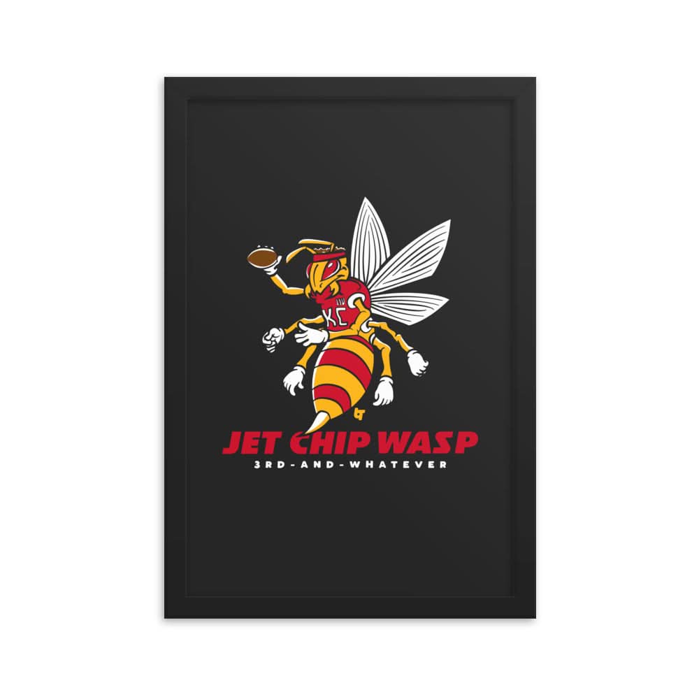 Jet Chip Wasp Framed Print 1