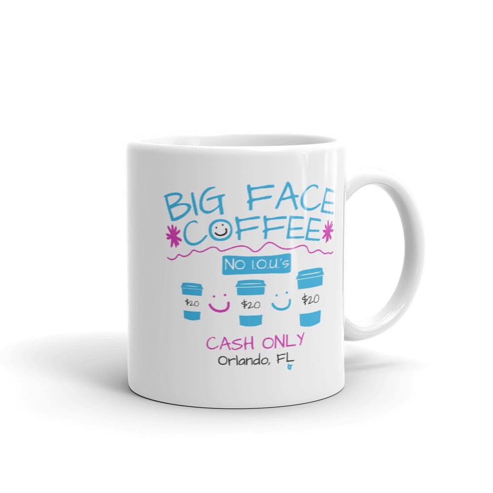 Big Face Coffee Mug 1