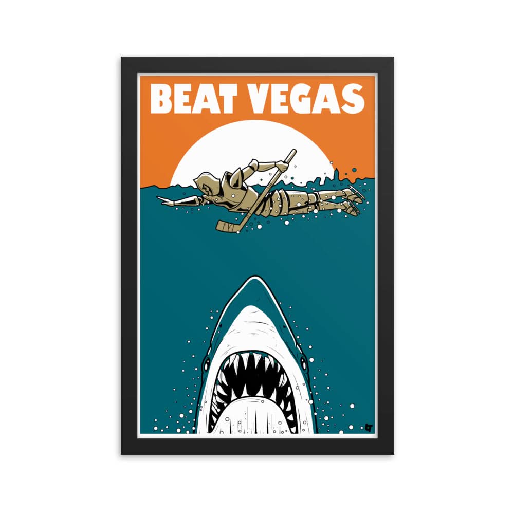 Beat Vegas Framed Print 1