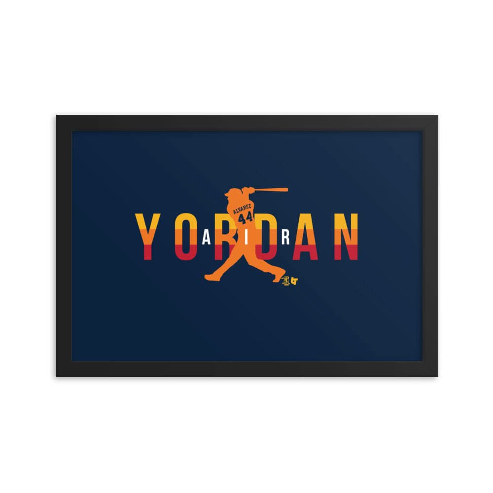 Air Yordan Framed Print 1