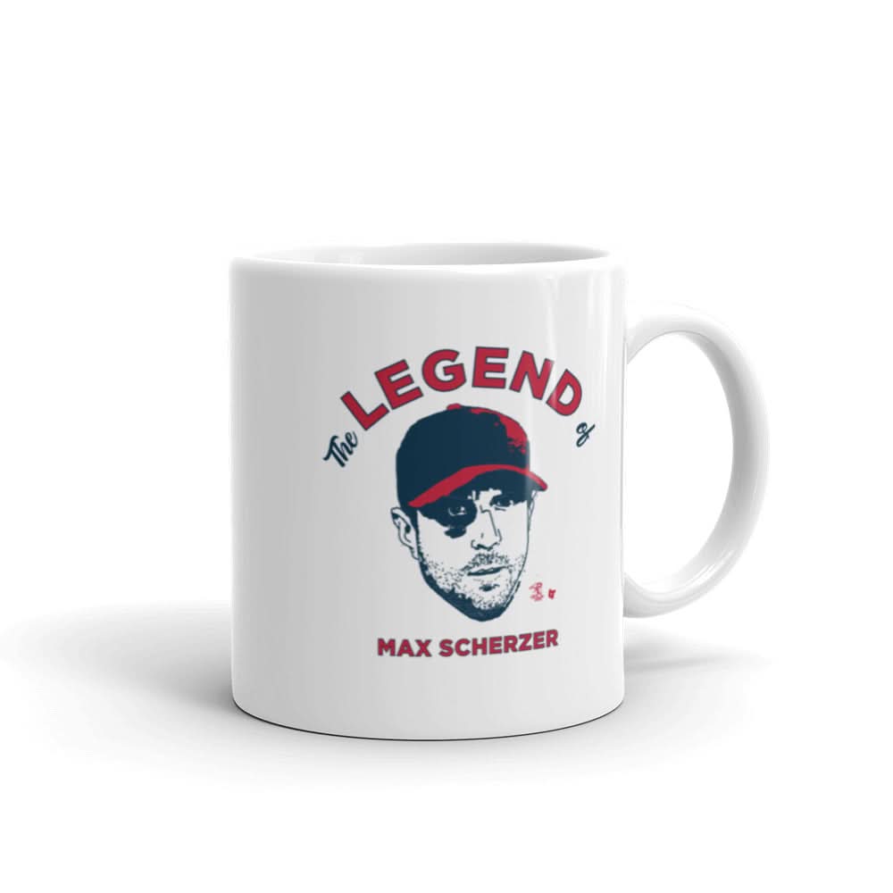 The Legend of Max Scherzer Mug 1