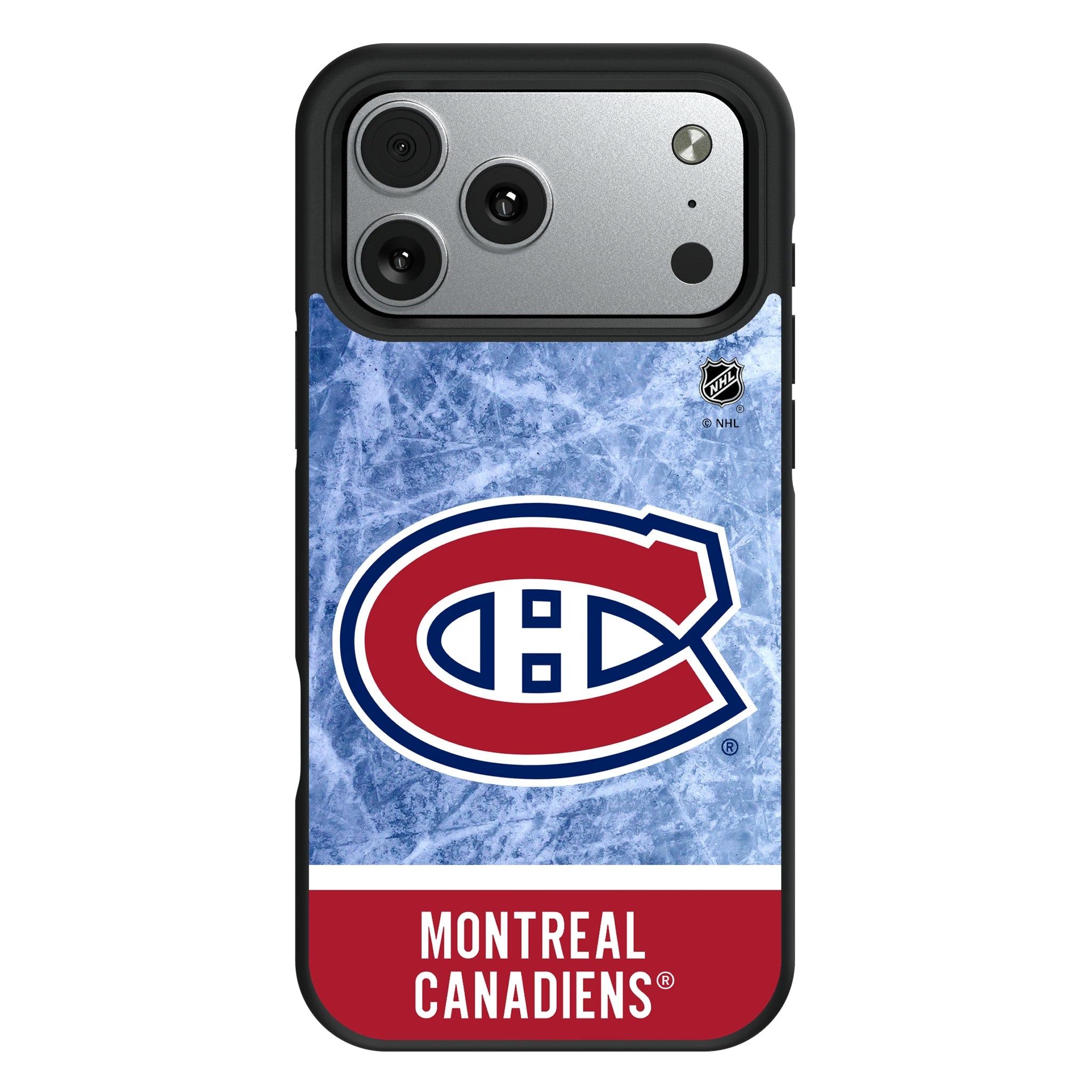 Montreal Canadiens Ice Wordmark Bump Phone Case 11