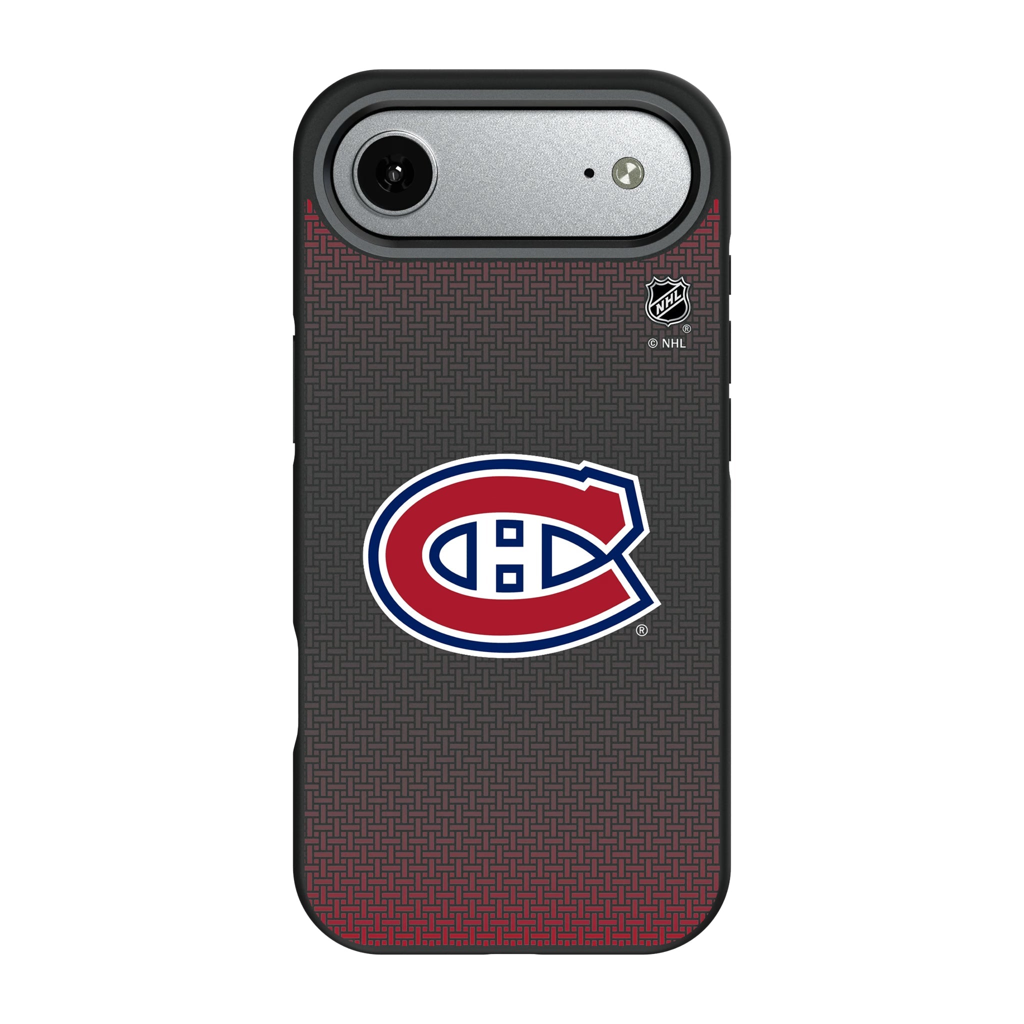 Montreal Canadiens Linen Bump Phone Case 9
