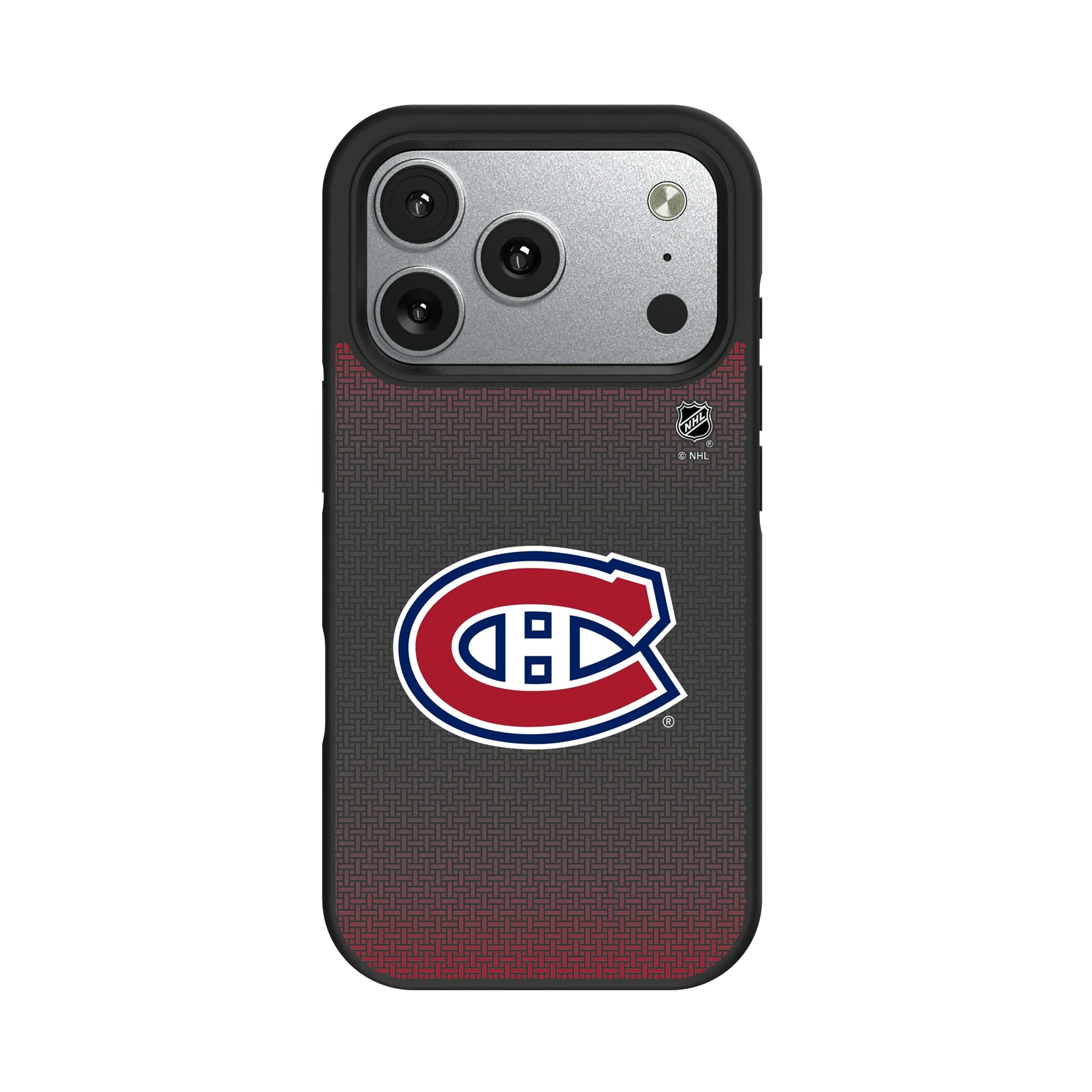 Montreal Canadiens Linen Bump Phone Case 10