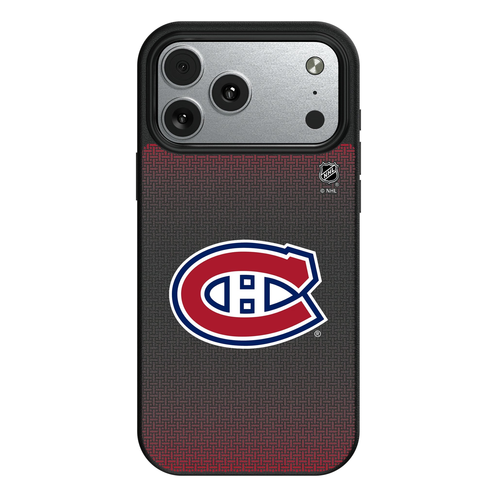 Montreal Canadiens Linen MagSafe Compatible Phone Case for Apple iPhone 9