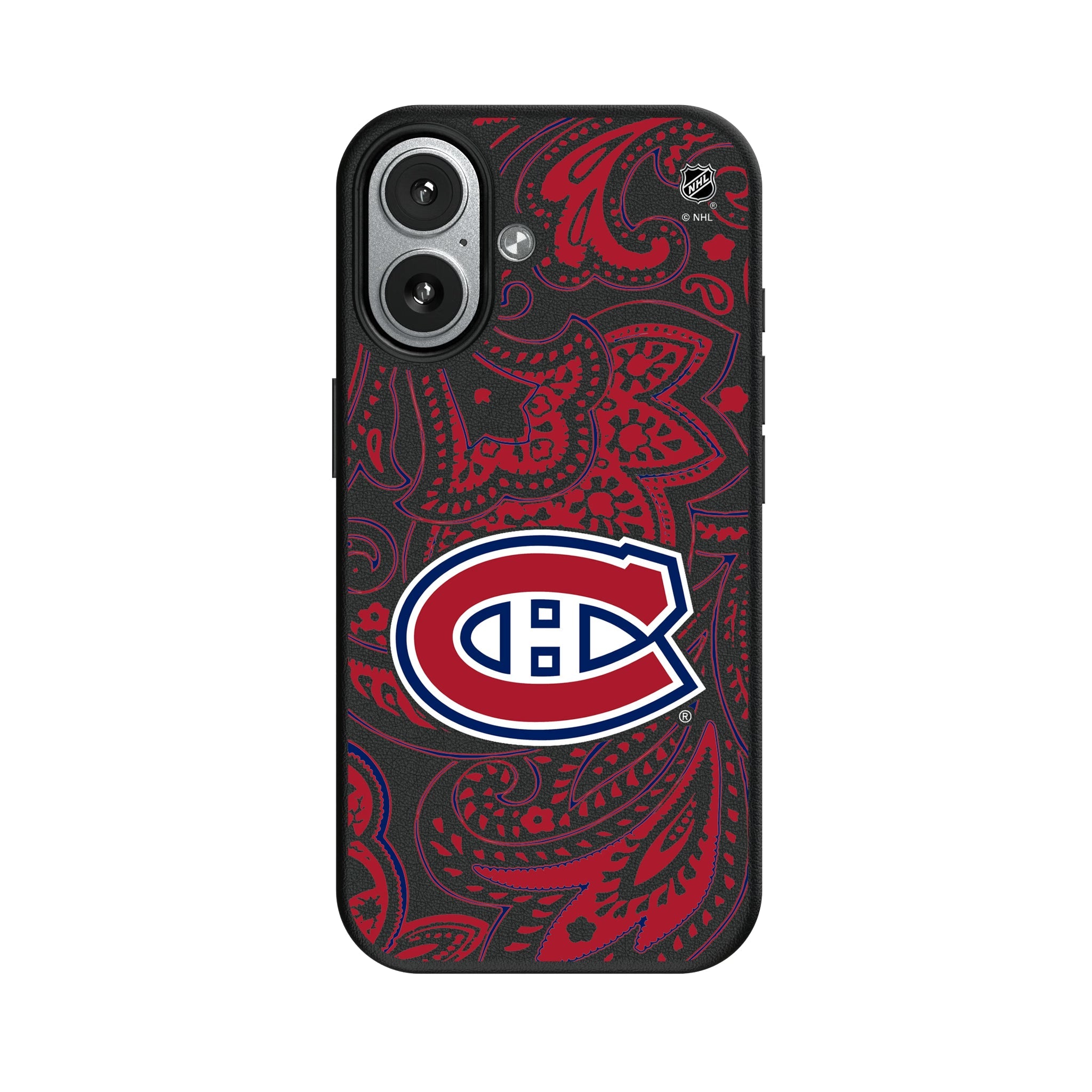 Montreal Canadiens Paisley MagSafe Compatible Phone Case for Apple iPhone 7