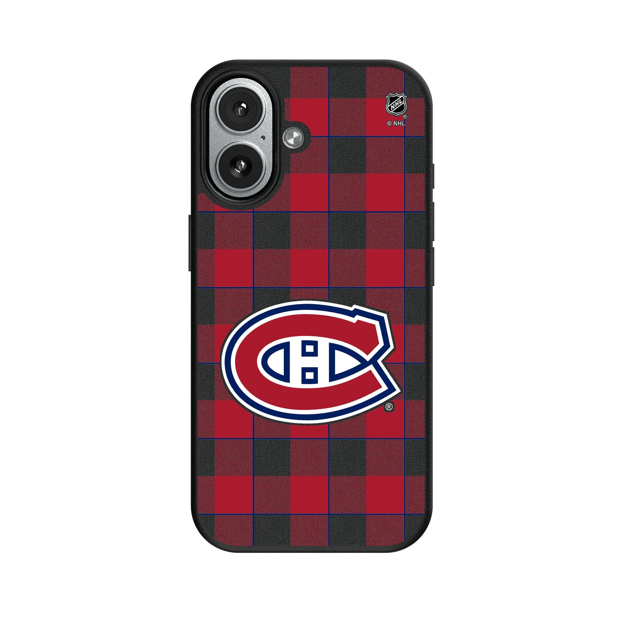 Montreal Canadiens Plaid MagSafe Compatible Phone Case for Apple iPhone 7