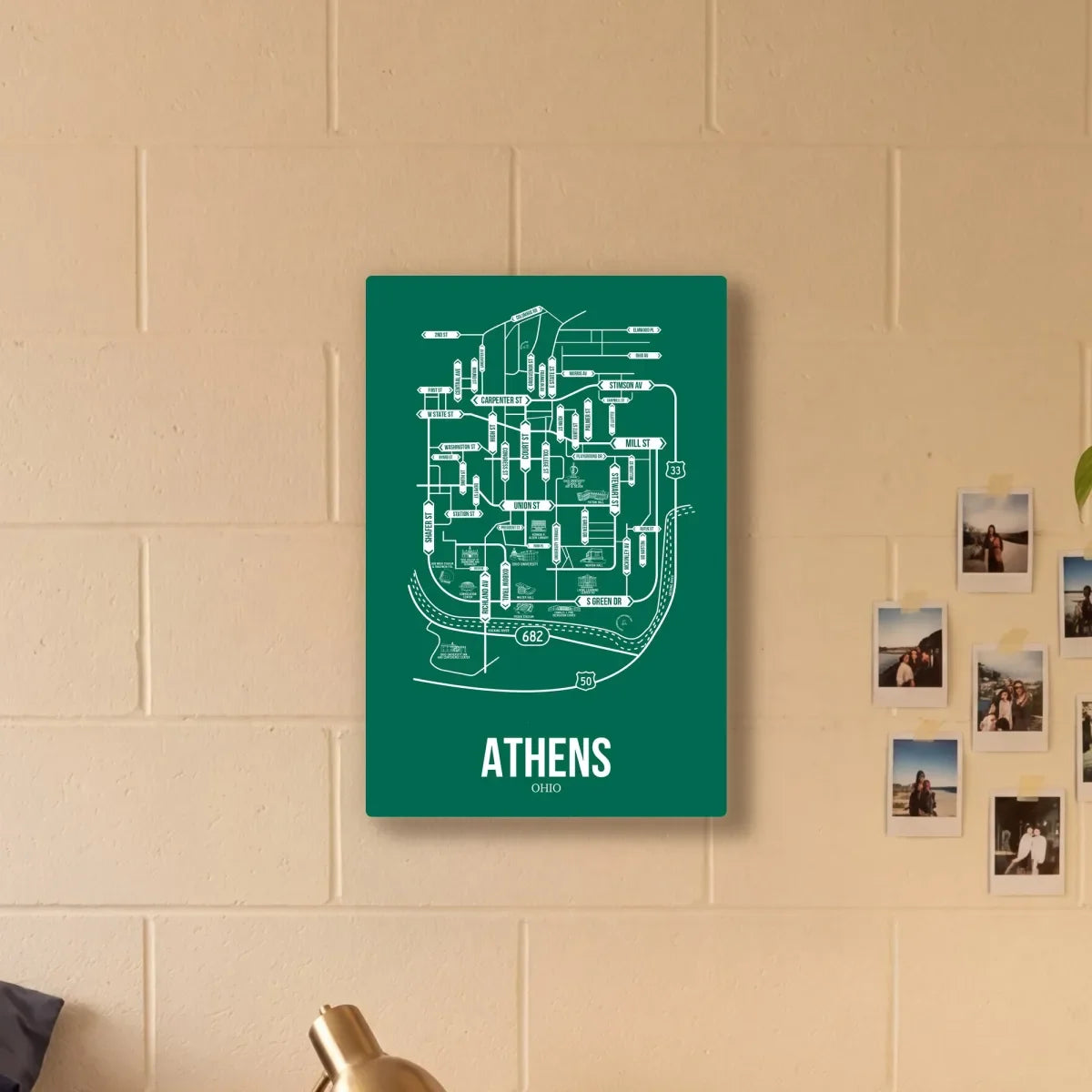 Athens, Georgia street map 4