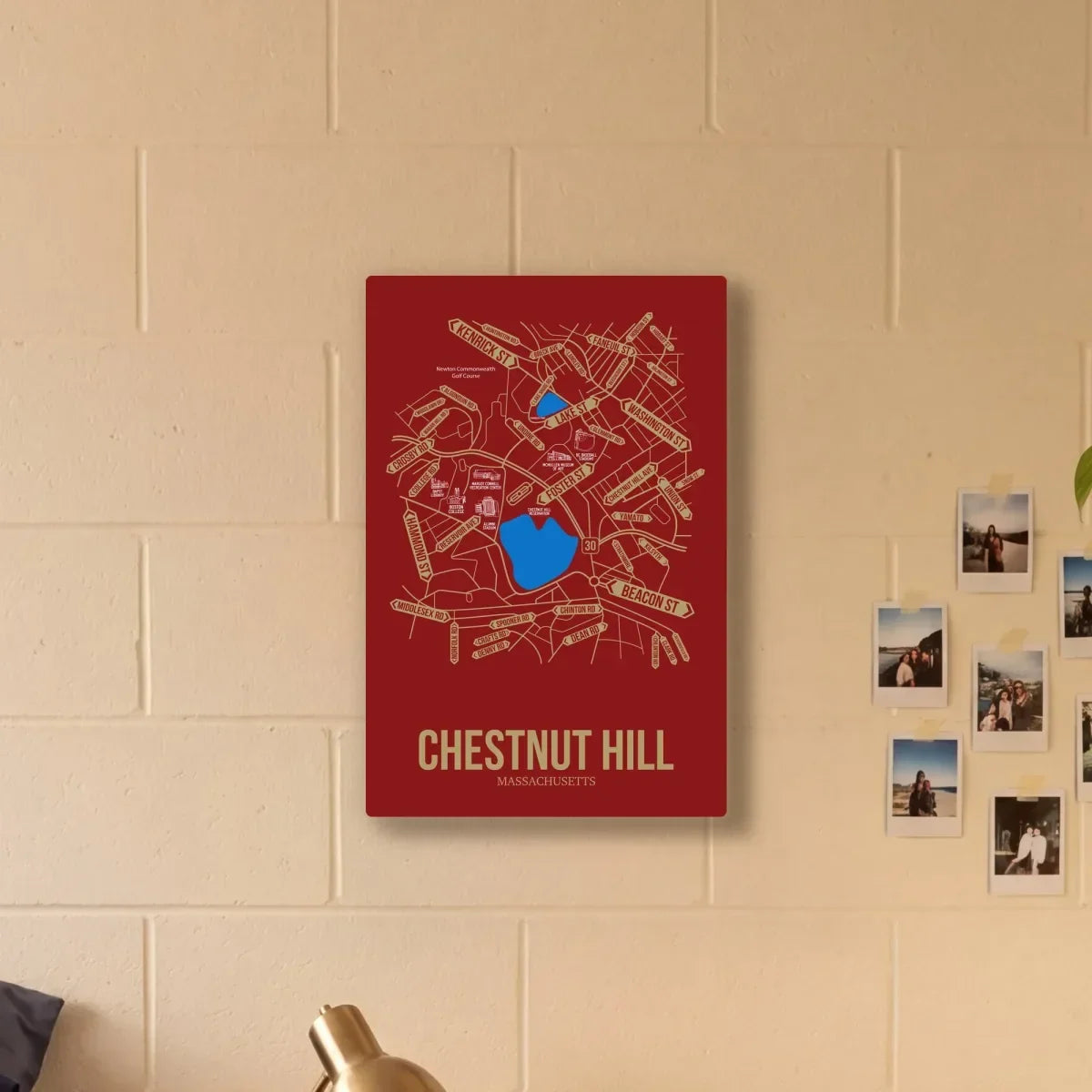 Chestnut Hill, Massachusetts street map 4