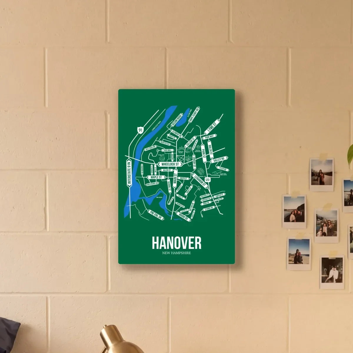 Hanover, New Hampshire street map 4