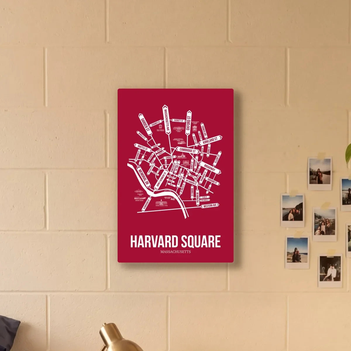 Harvard Square, Cambridge, MA street map 4