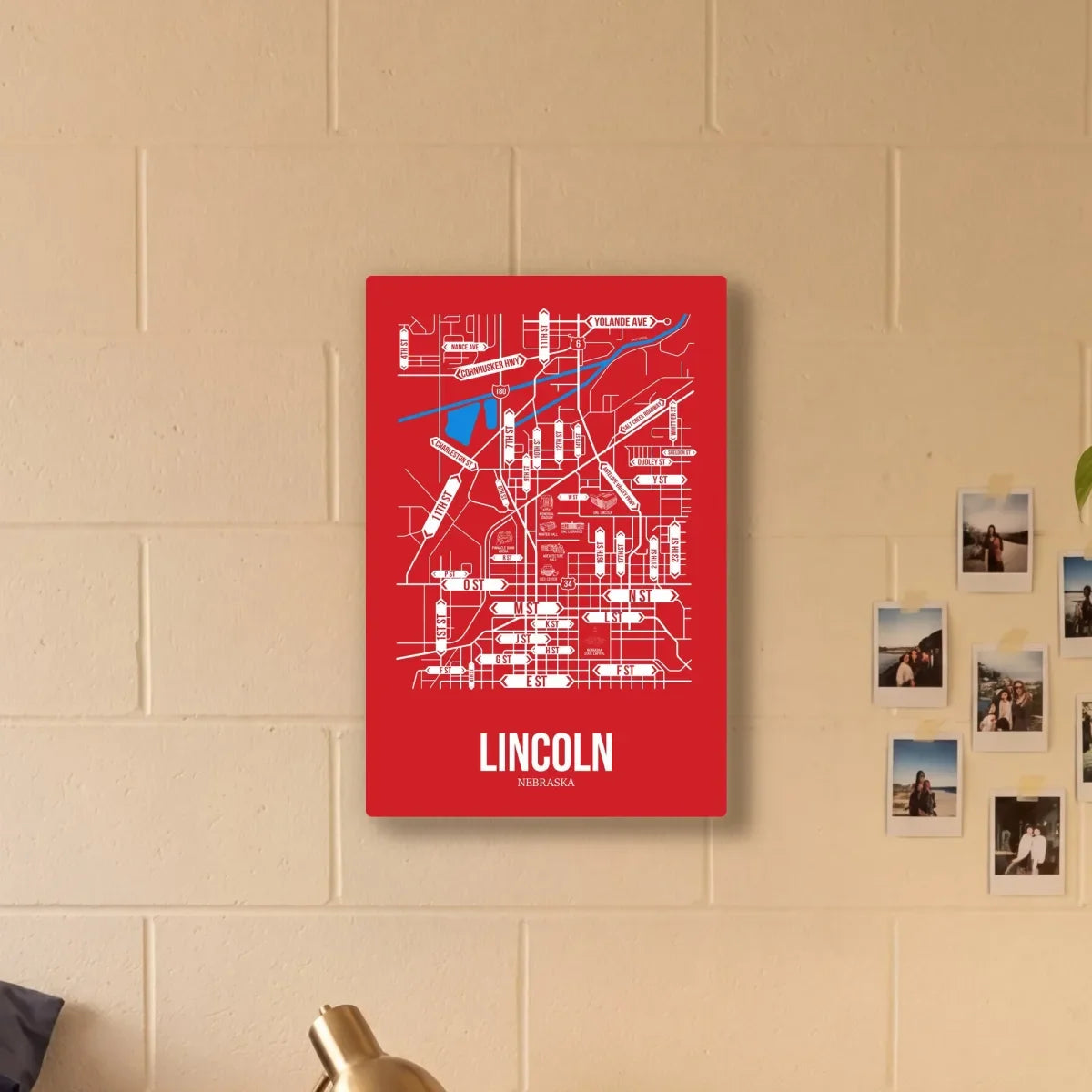 Lincoln, Nebraska street map 4
