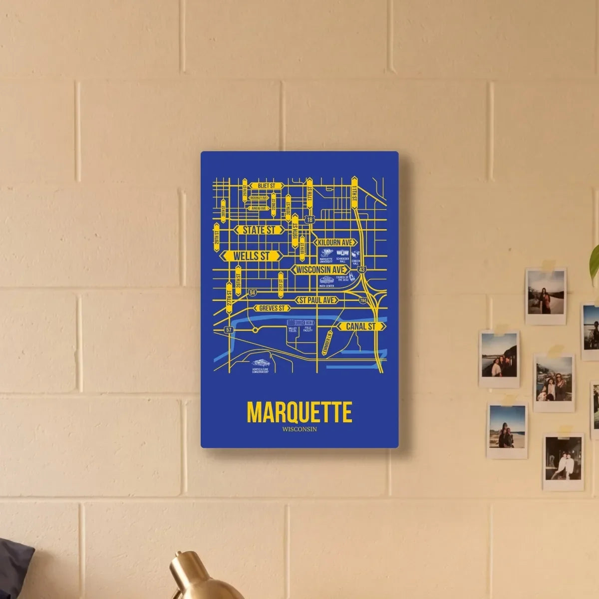 Marquette, Wisconsin street map 4