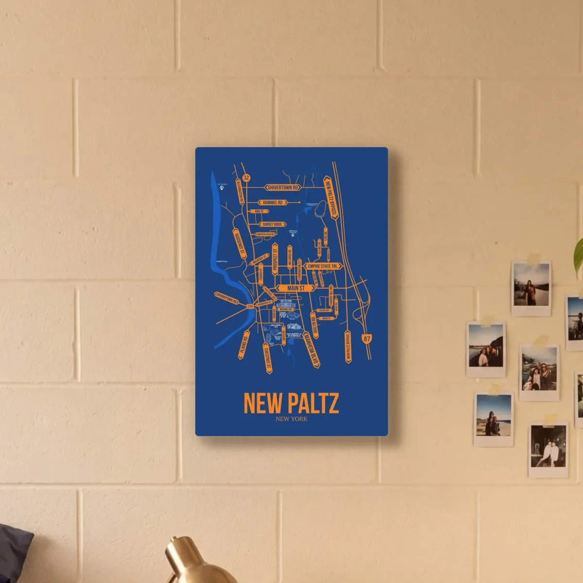New Paltz, New York street map 4