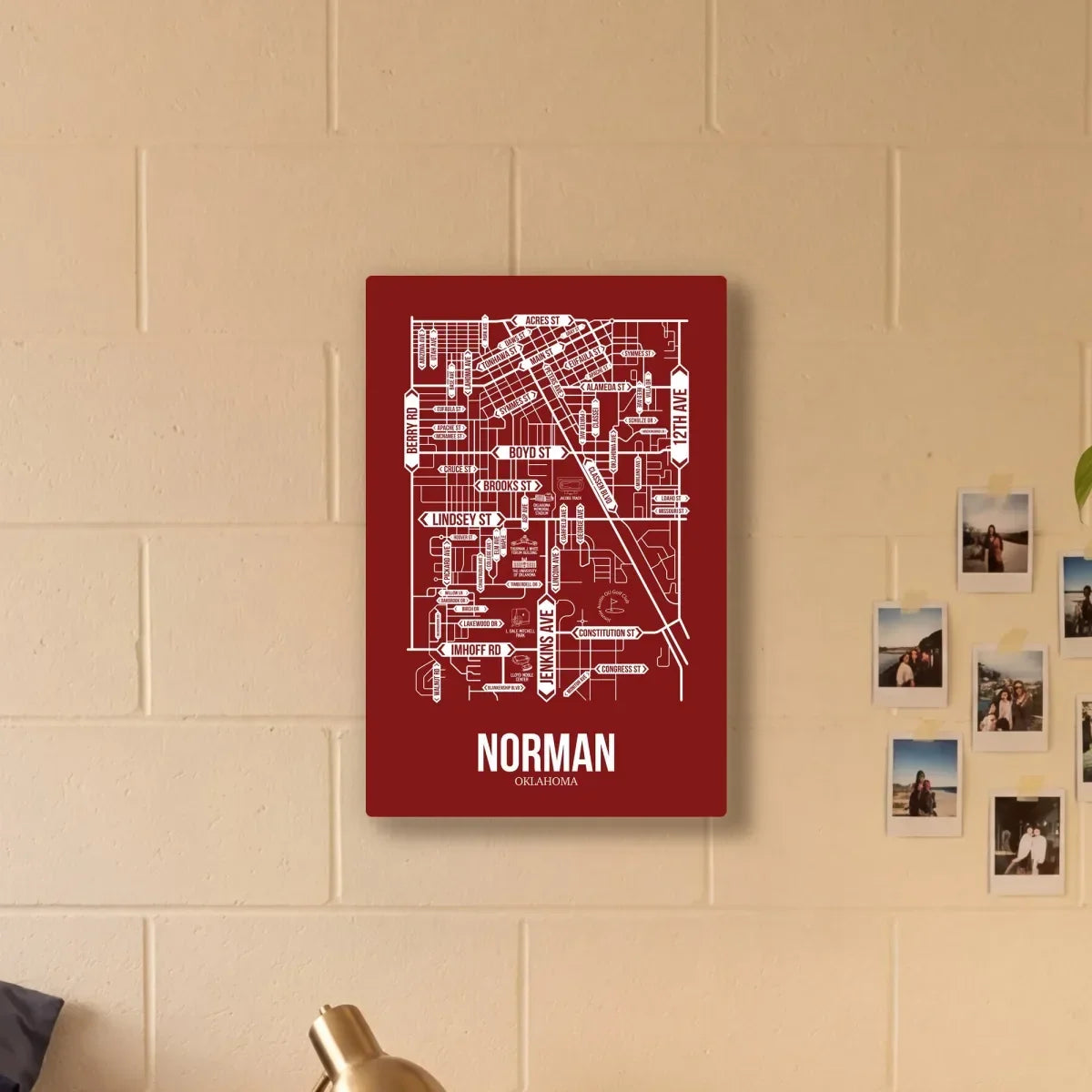 Norman, Oklahoma street map 4