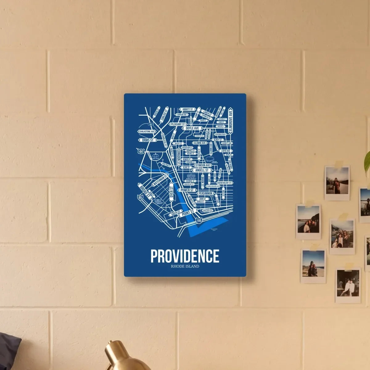 Providence, Rhode Island street map 4