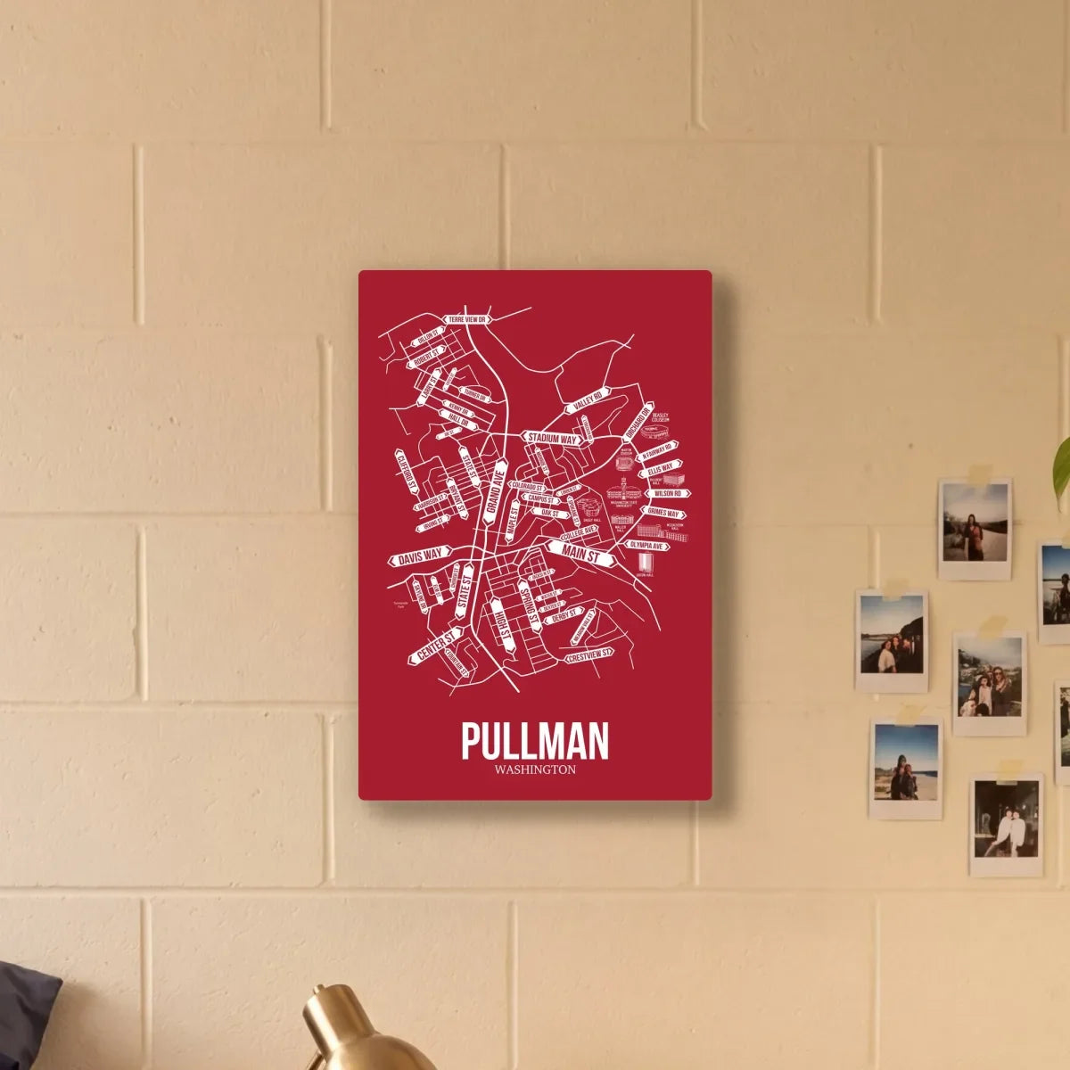 Pullman, Washington street map 4