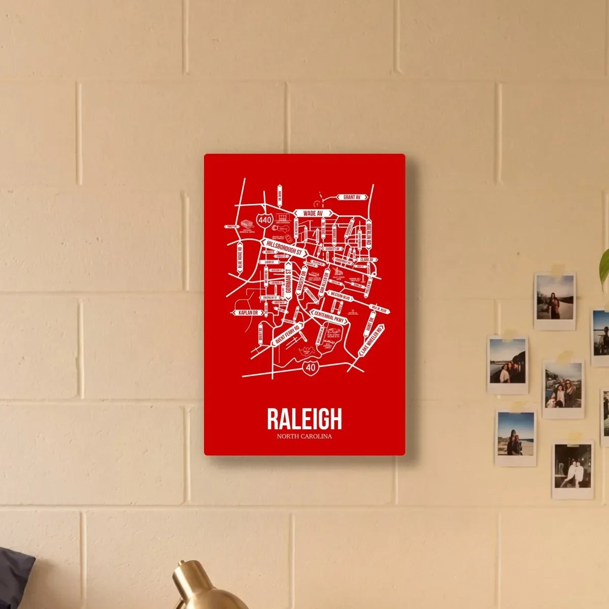 Raleigh, North Carolina street map 4