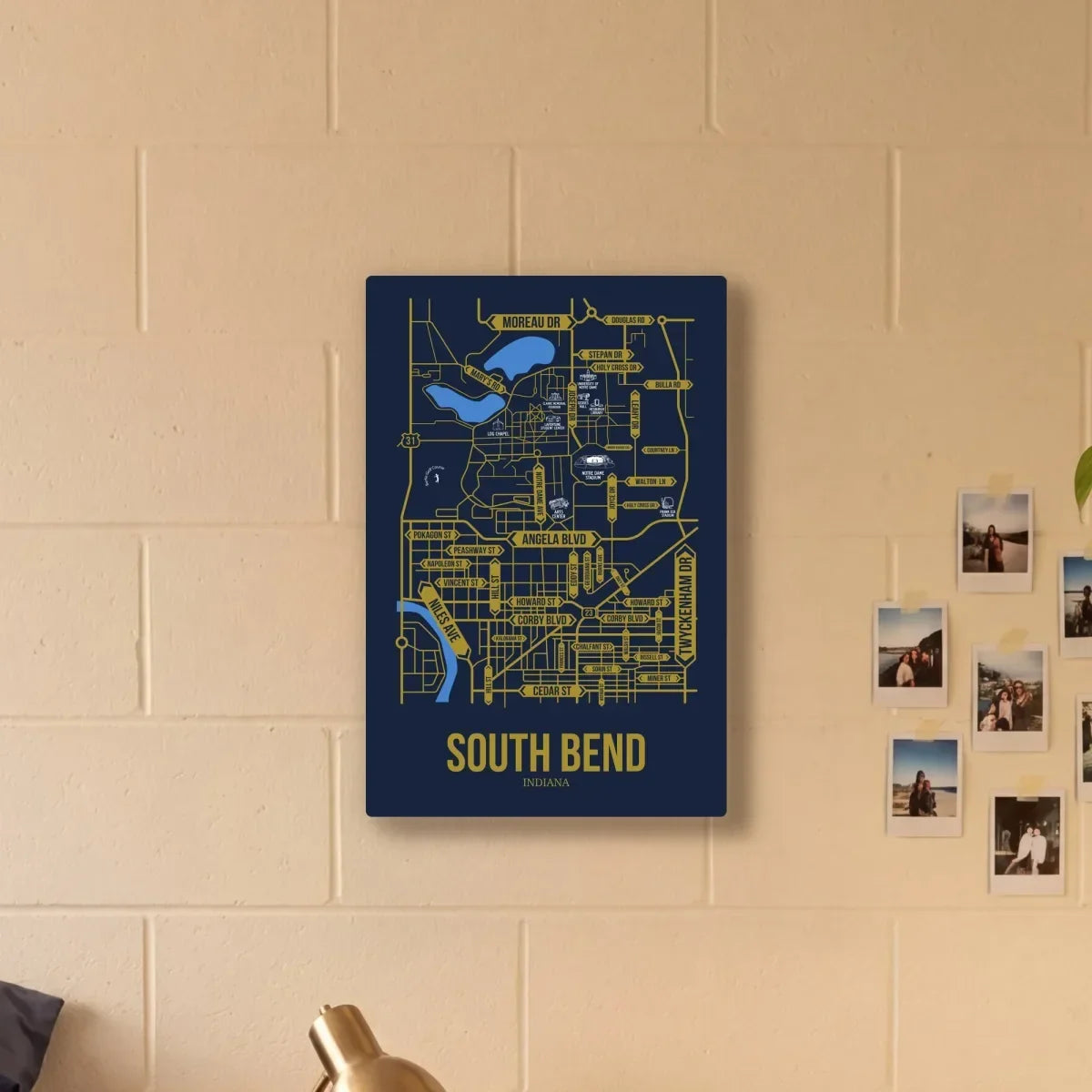 South Bend, Indiana street map 4