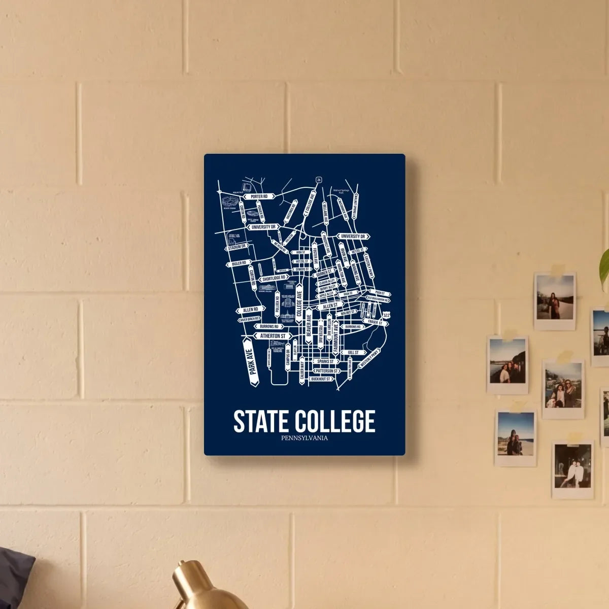 State College, Pennsylvania street map 4